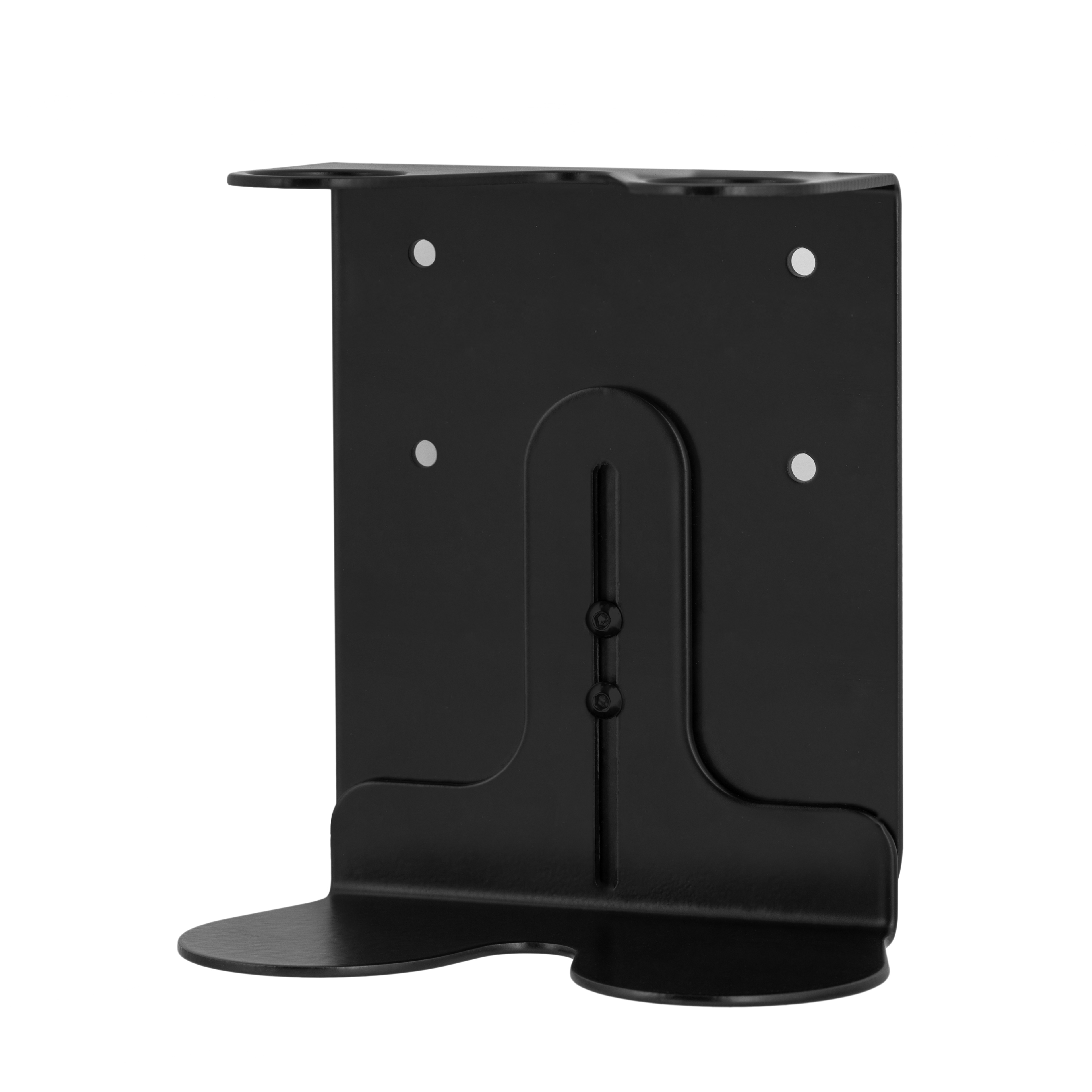 Porte Savon Mural en double noir