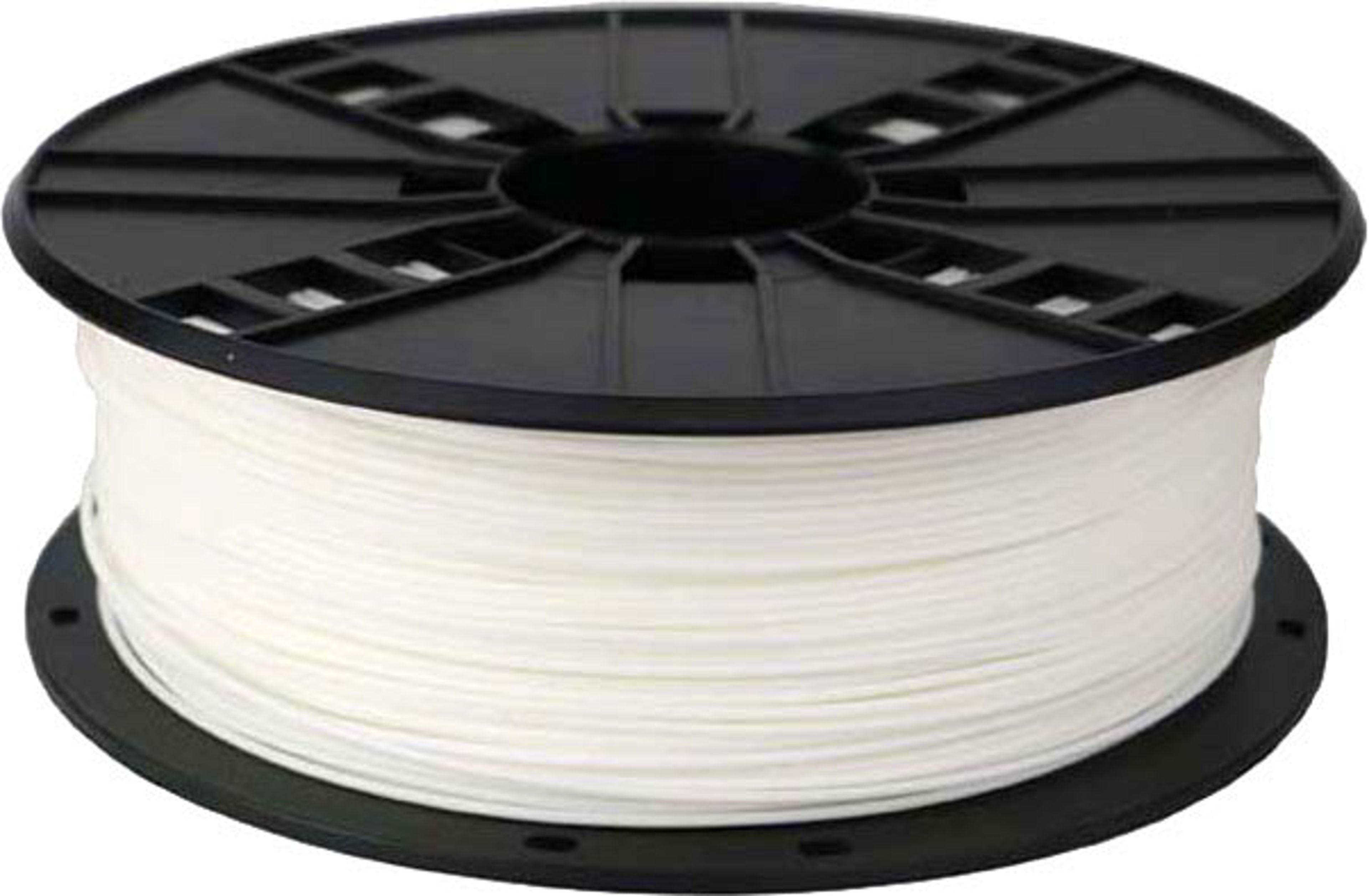 Ampertec 3D-Filament ABS weiss 1.75mm 1000g Spule