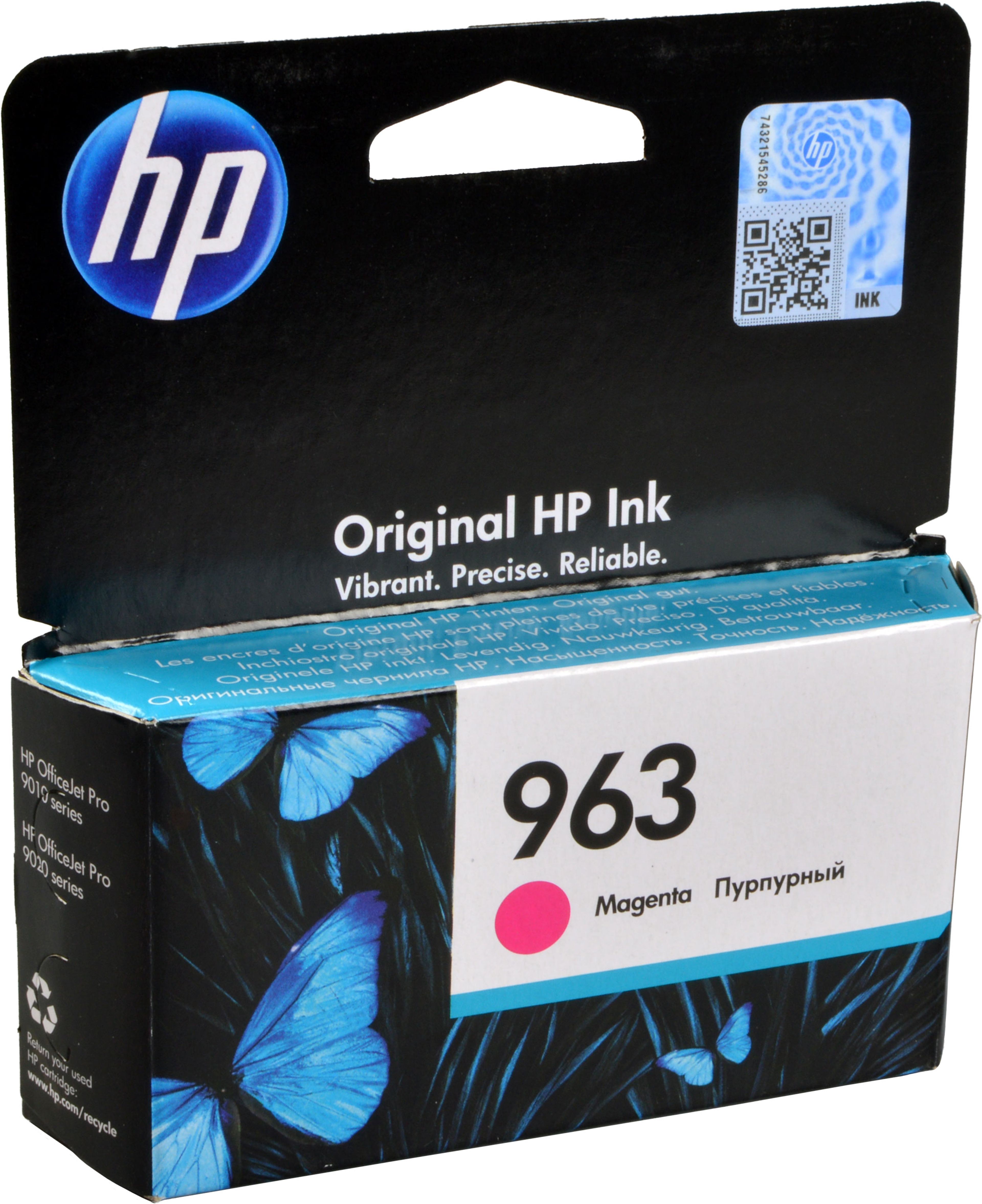 HP Tinte 3JA24AE 963 magenta