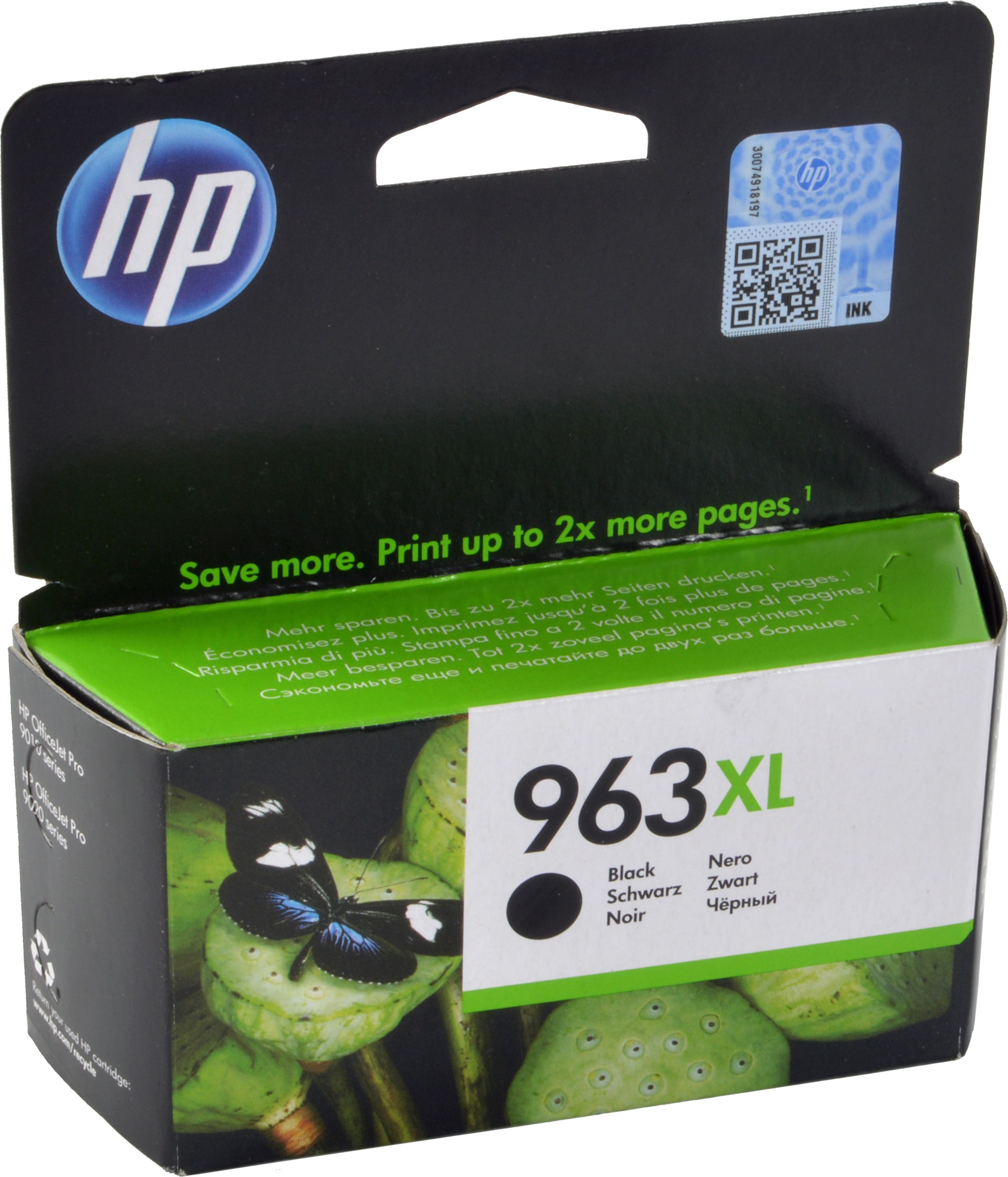 HP Tinte 3JA30AE 963XL schwarz