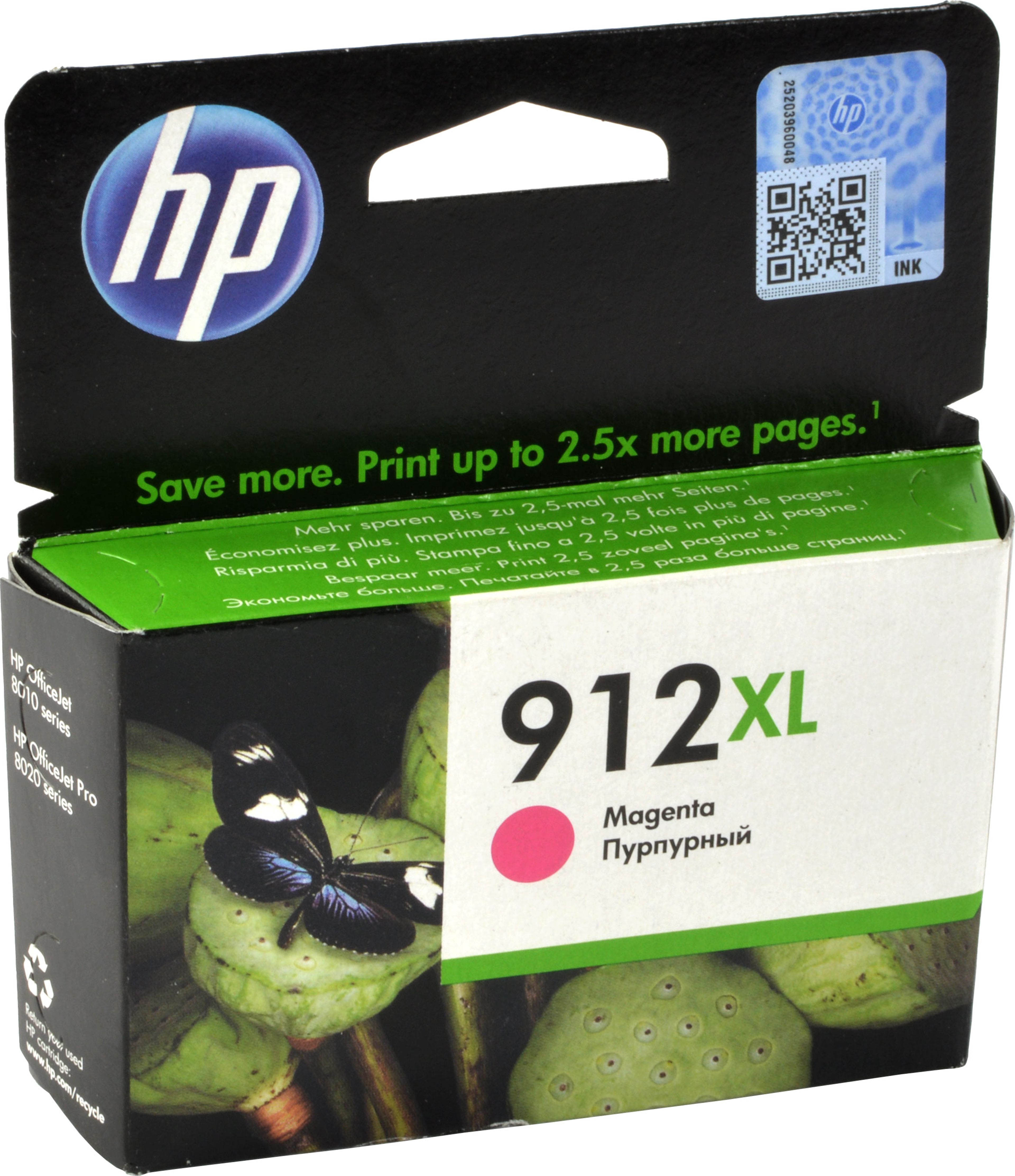 HP Tinte 3YL82AE 912XL magenta