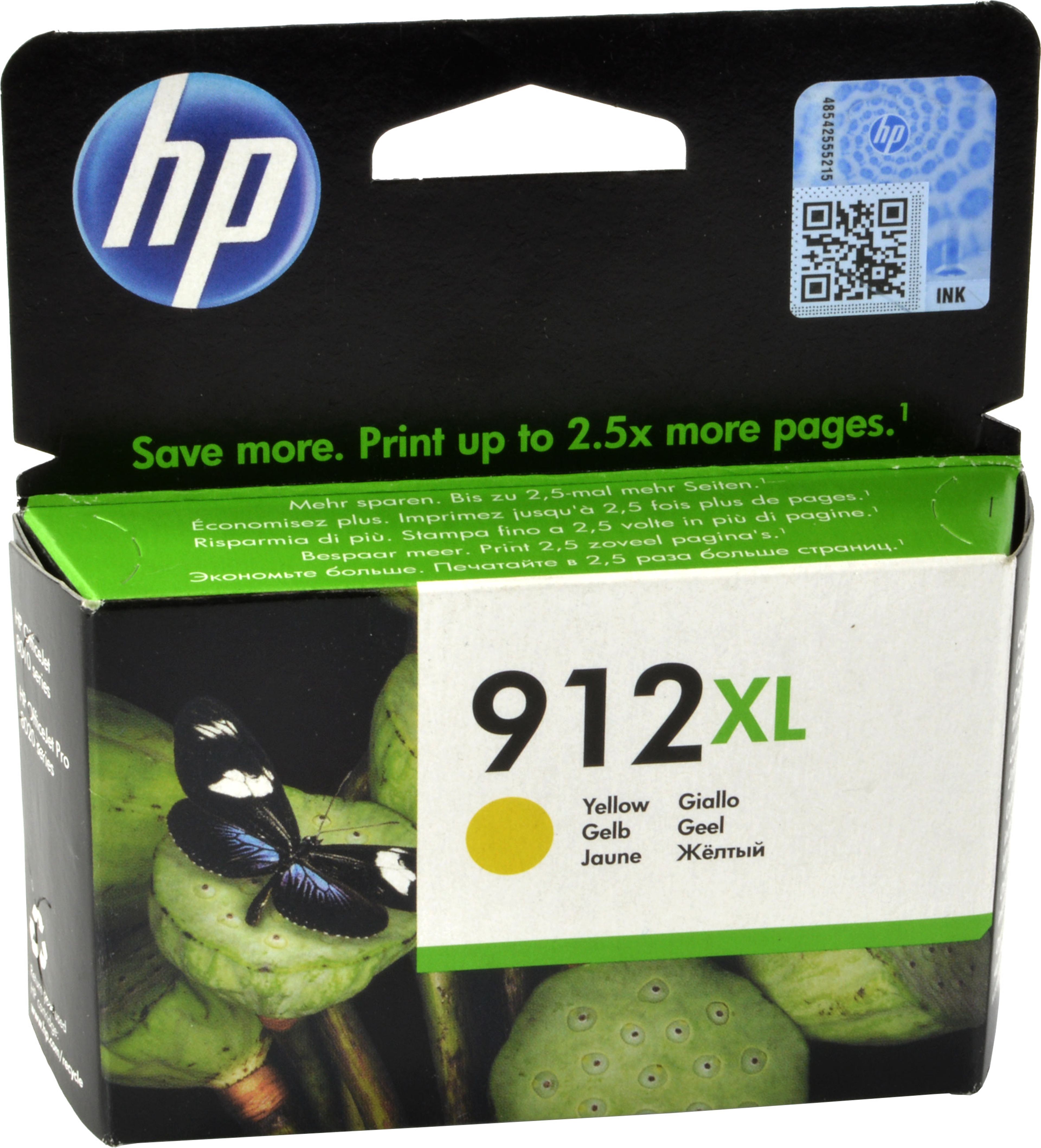 HP Tinte 3YL83AE 912XL yellow