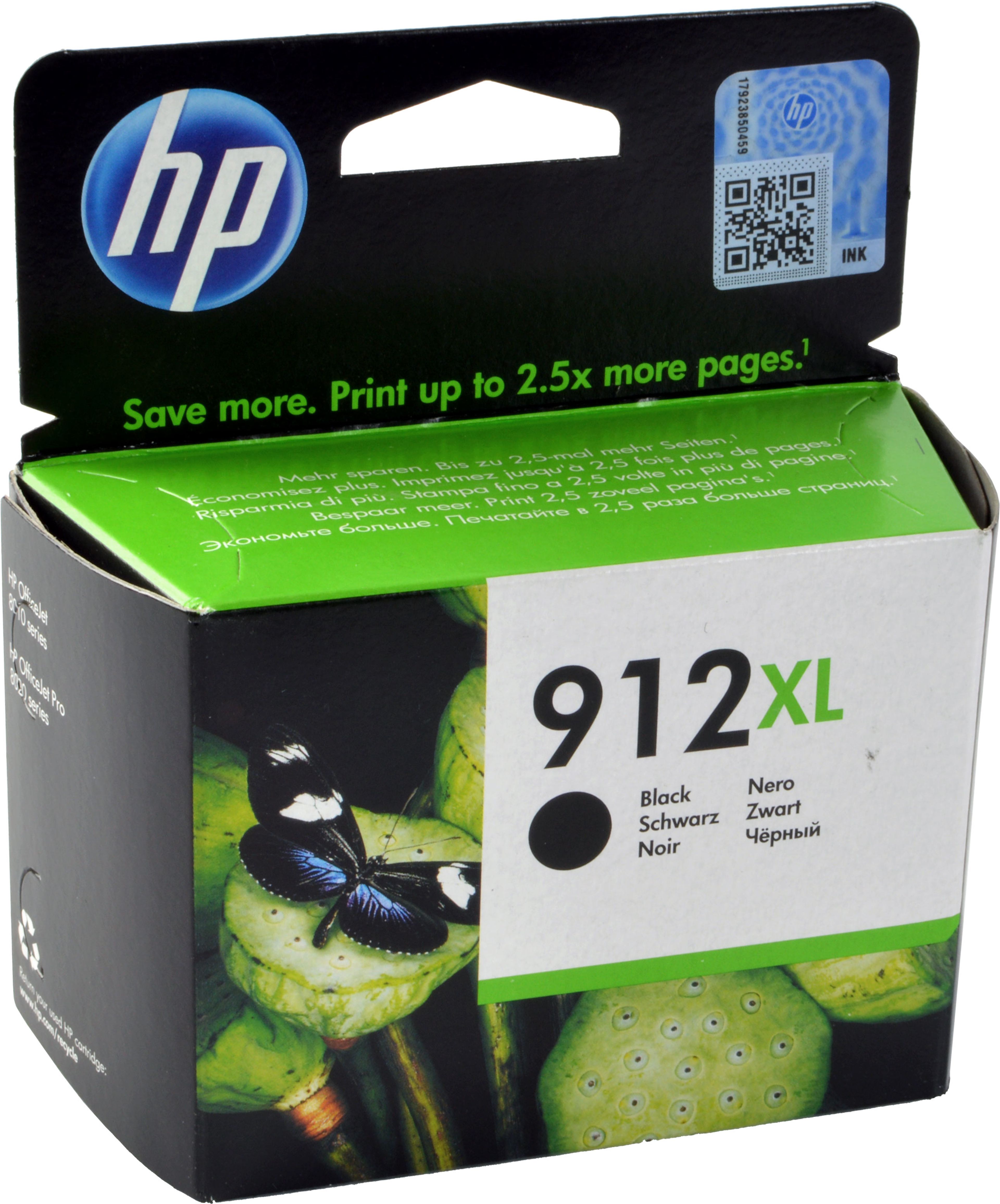 HP Tinte 3YL84AE 912XL schwarz