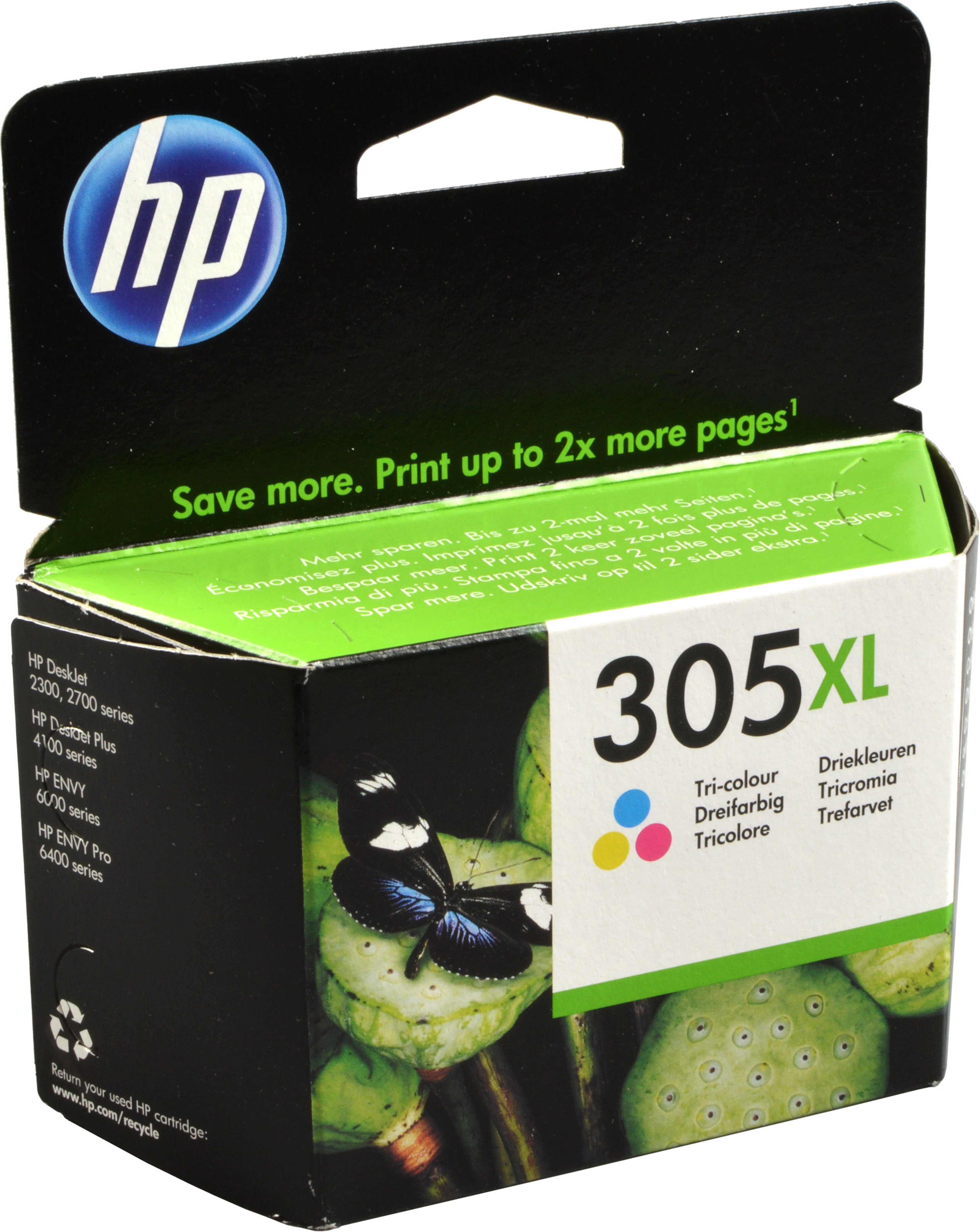 HP Tinte 3YM63AE 305XL CMY