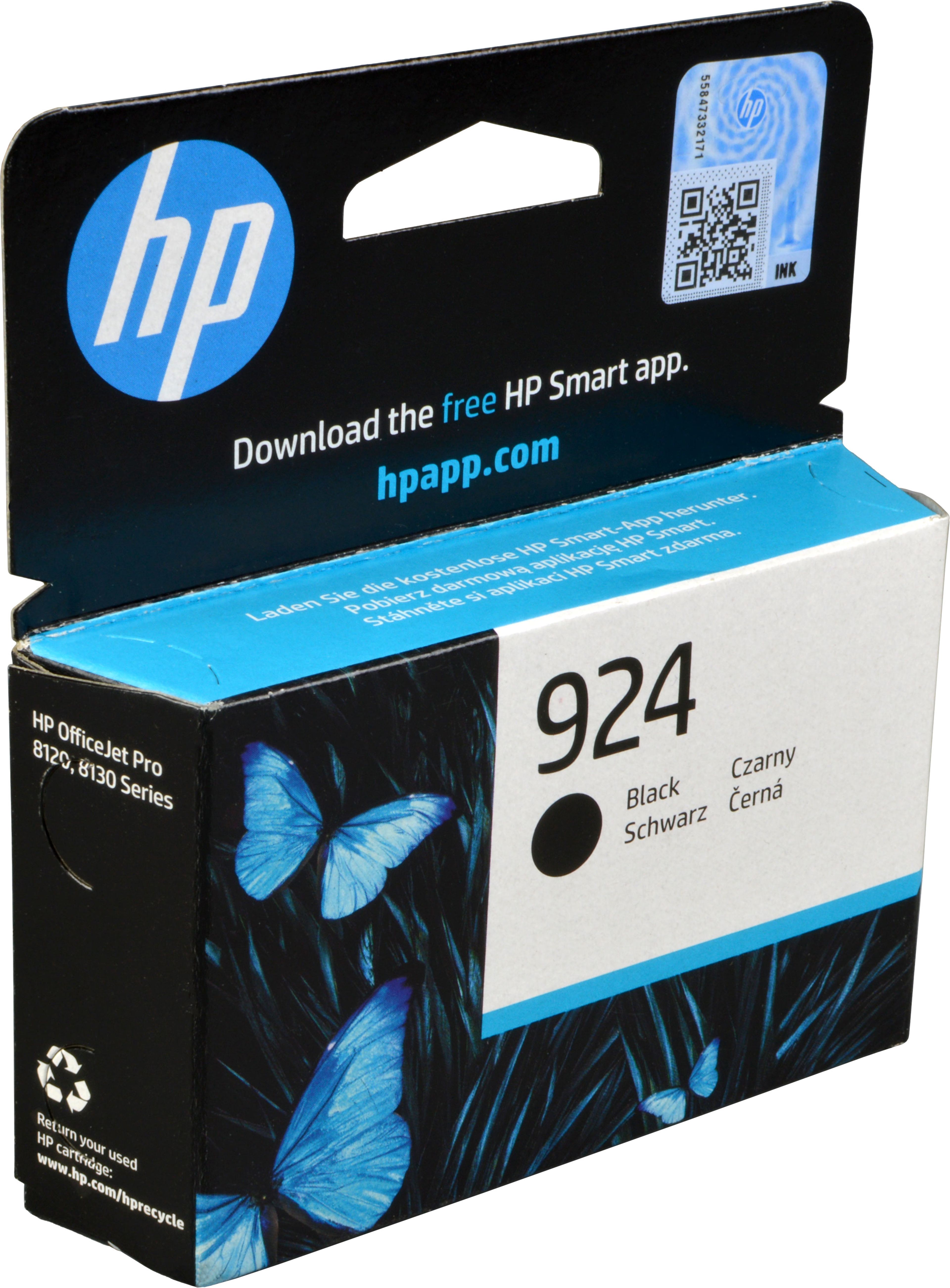 HP Tinte 4K0U6NE 924 schwarz