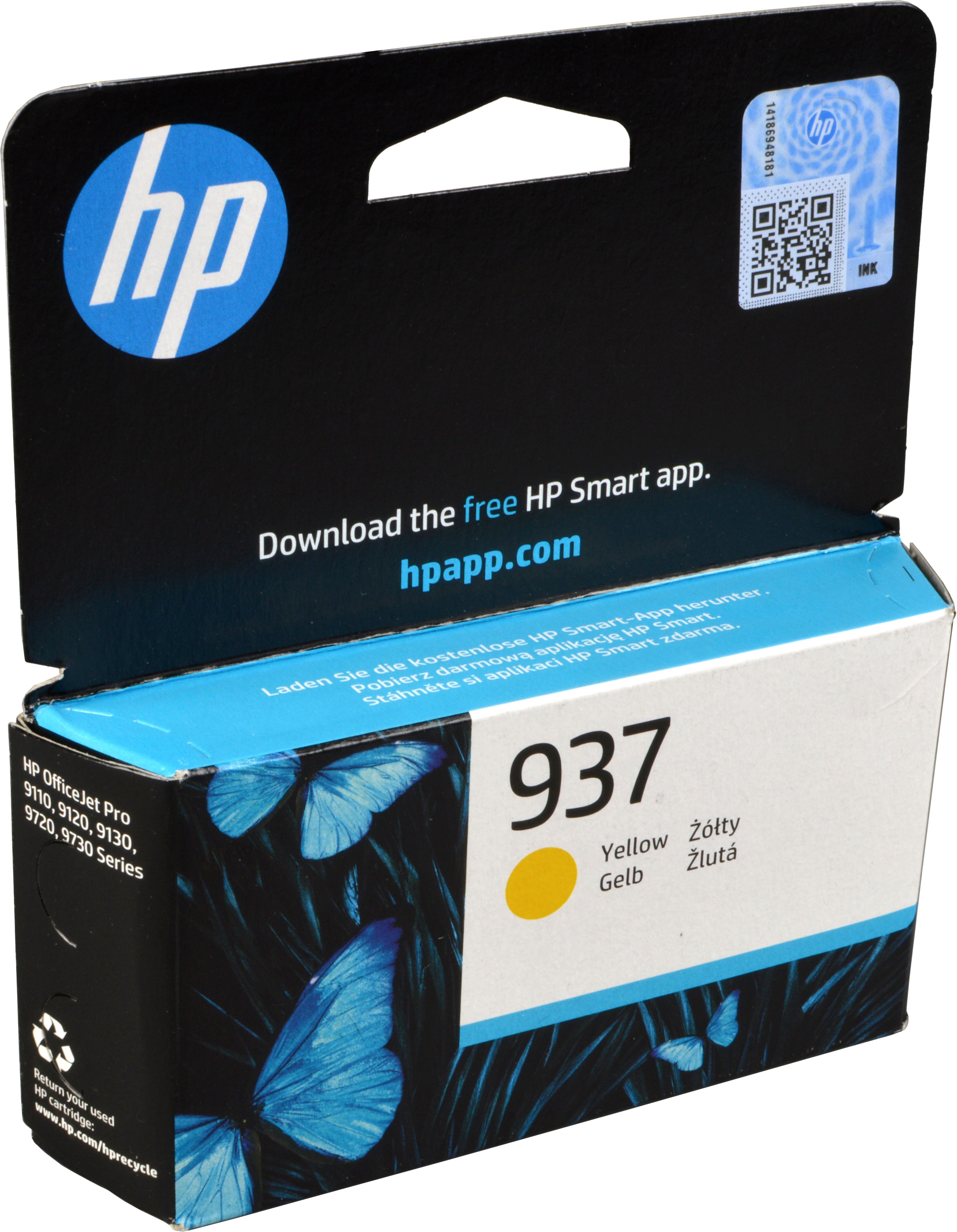 HP Tinte 4S6W4NE 937 yellow