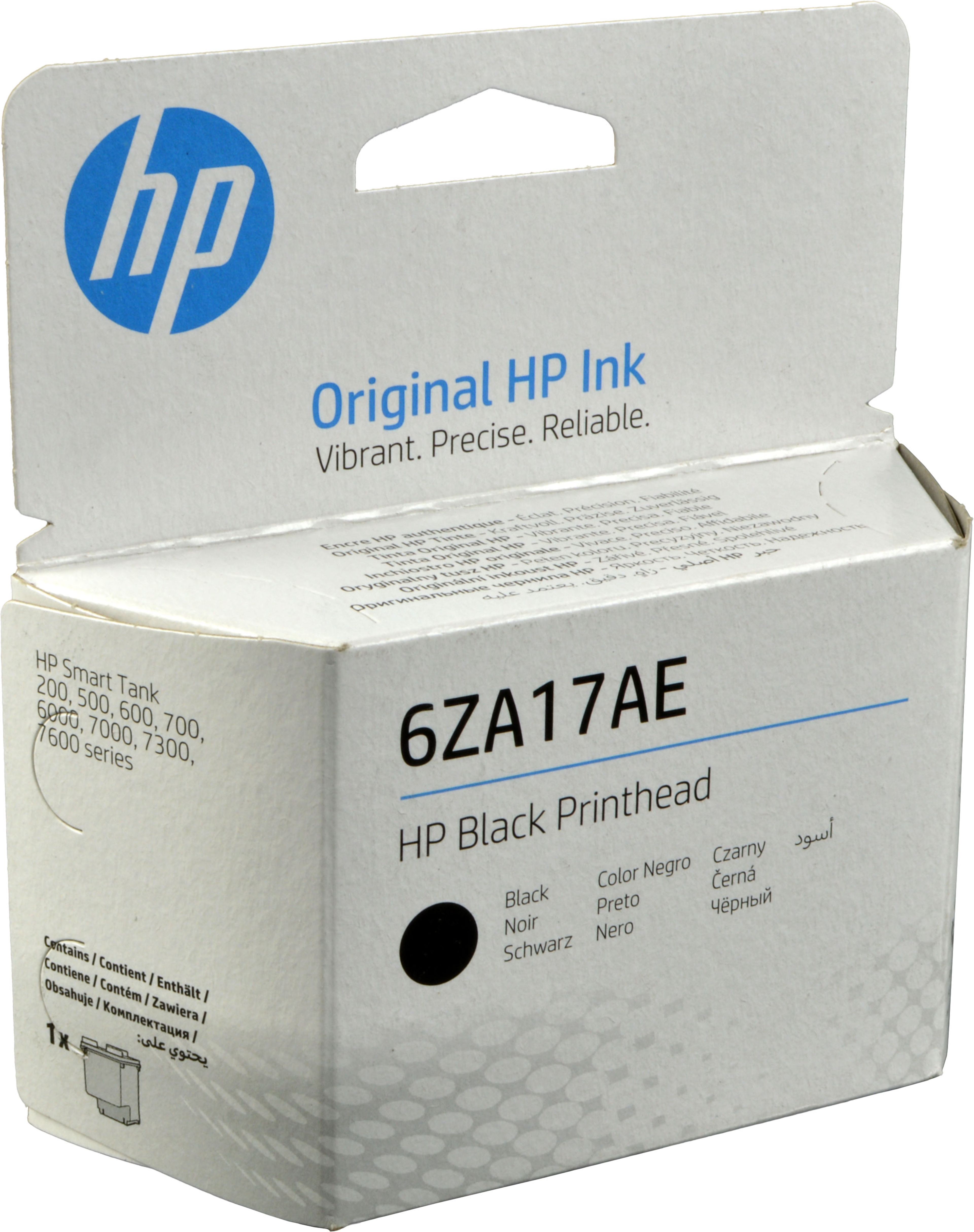 HP Druckkopf 6ZA17AE  schwarz