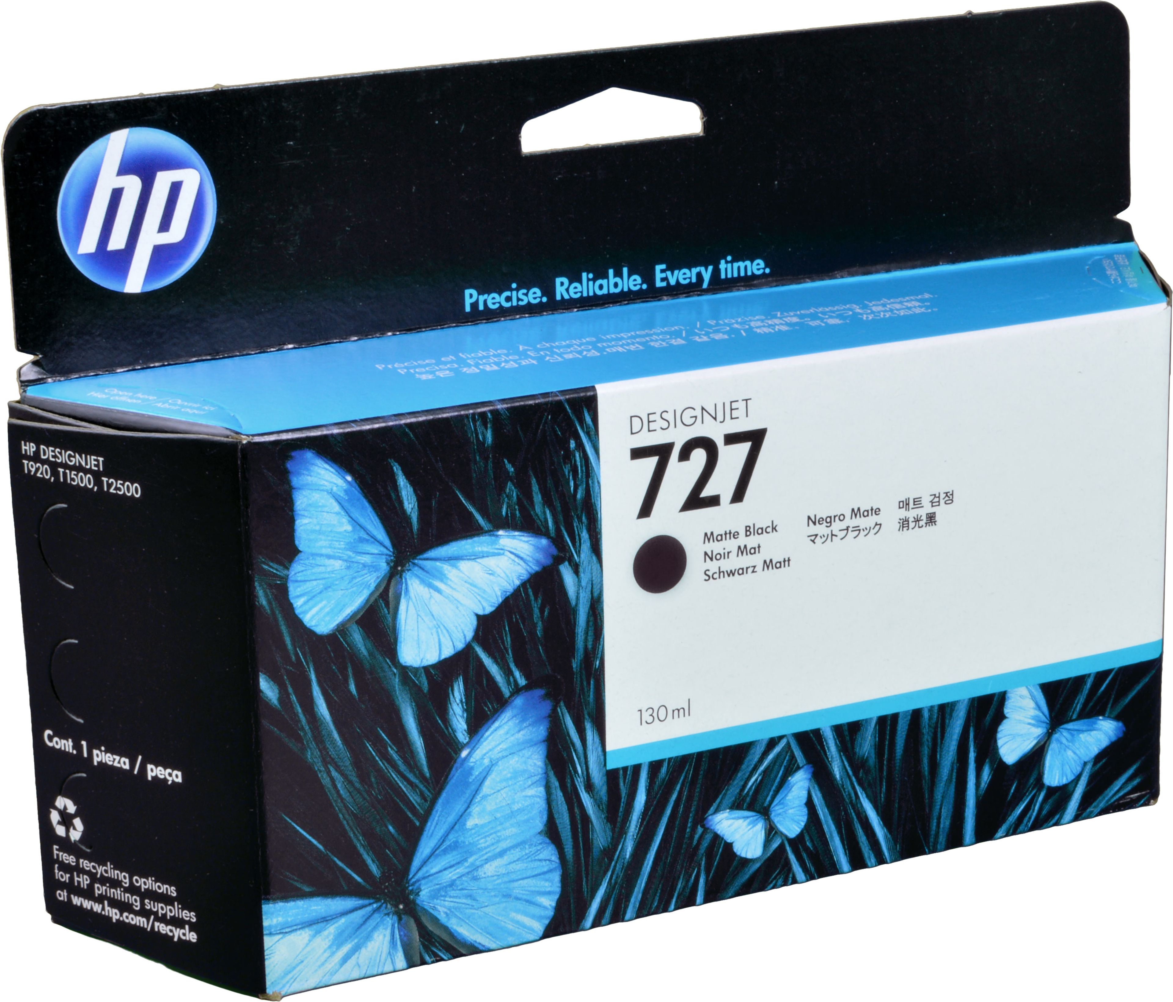 HP Tinte B3P22A 727 matte black