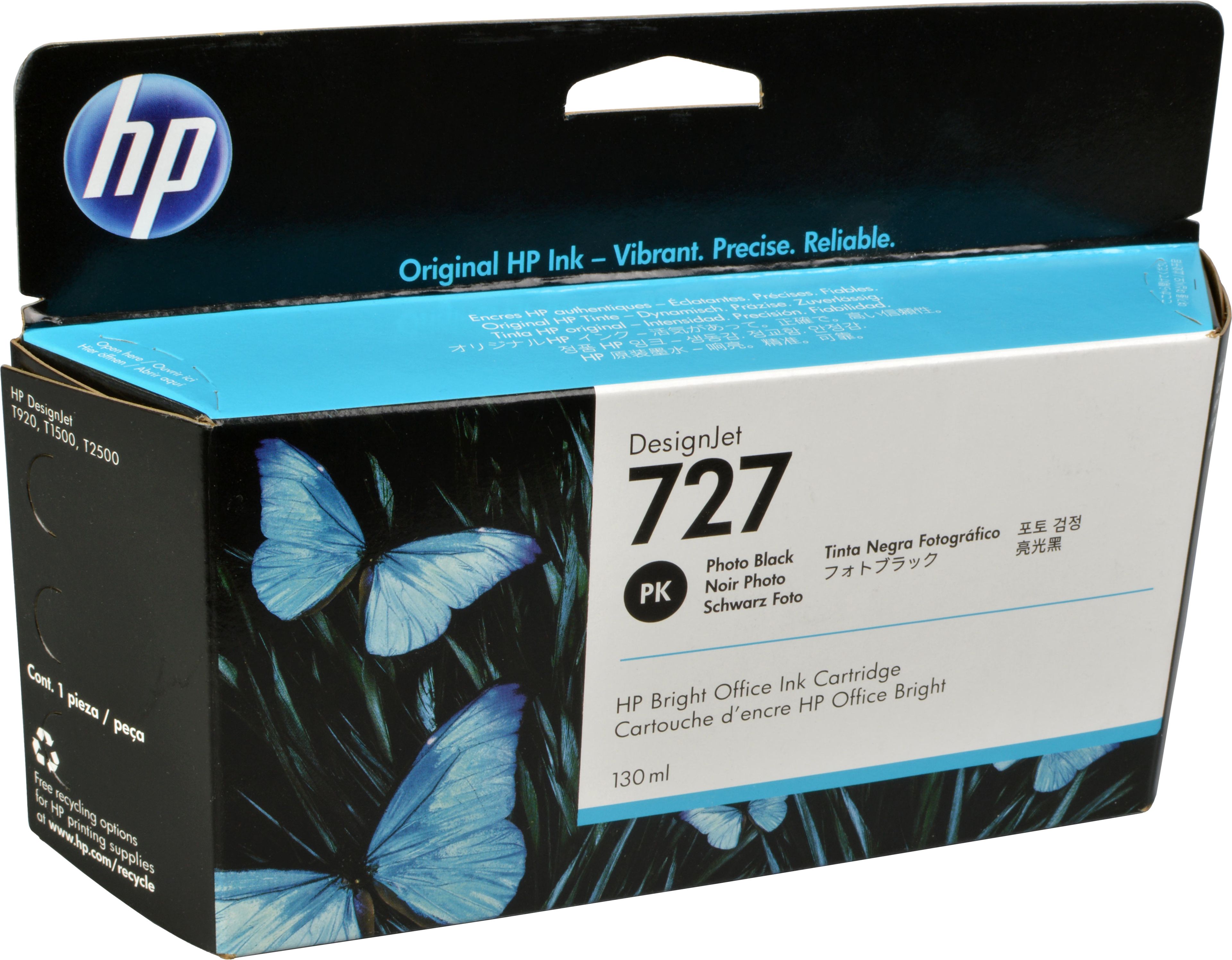 HP Tinte B3P23A 727 photo black