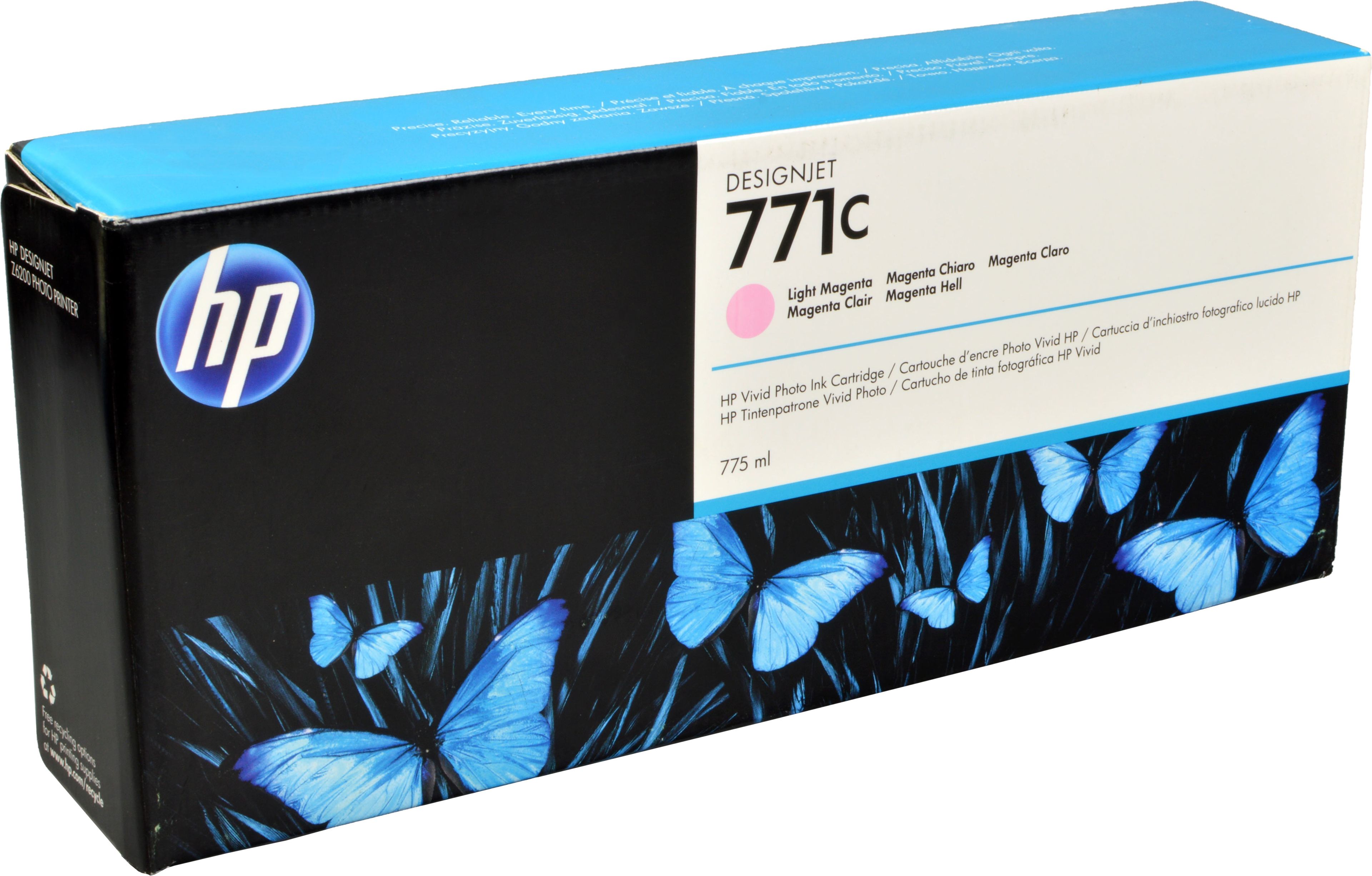 HP Tinte B6Y11A 771C light magenta