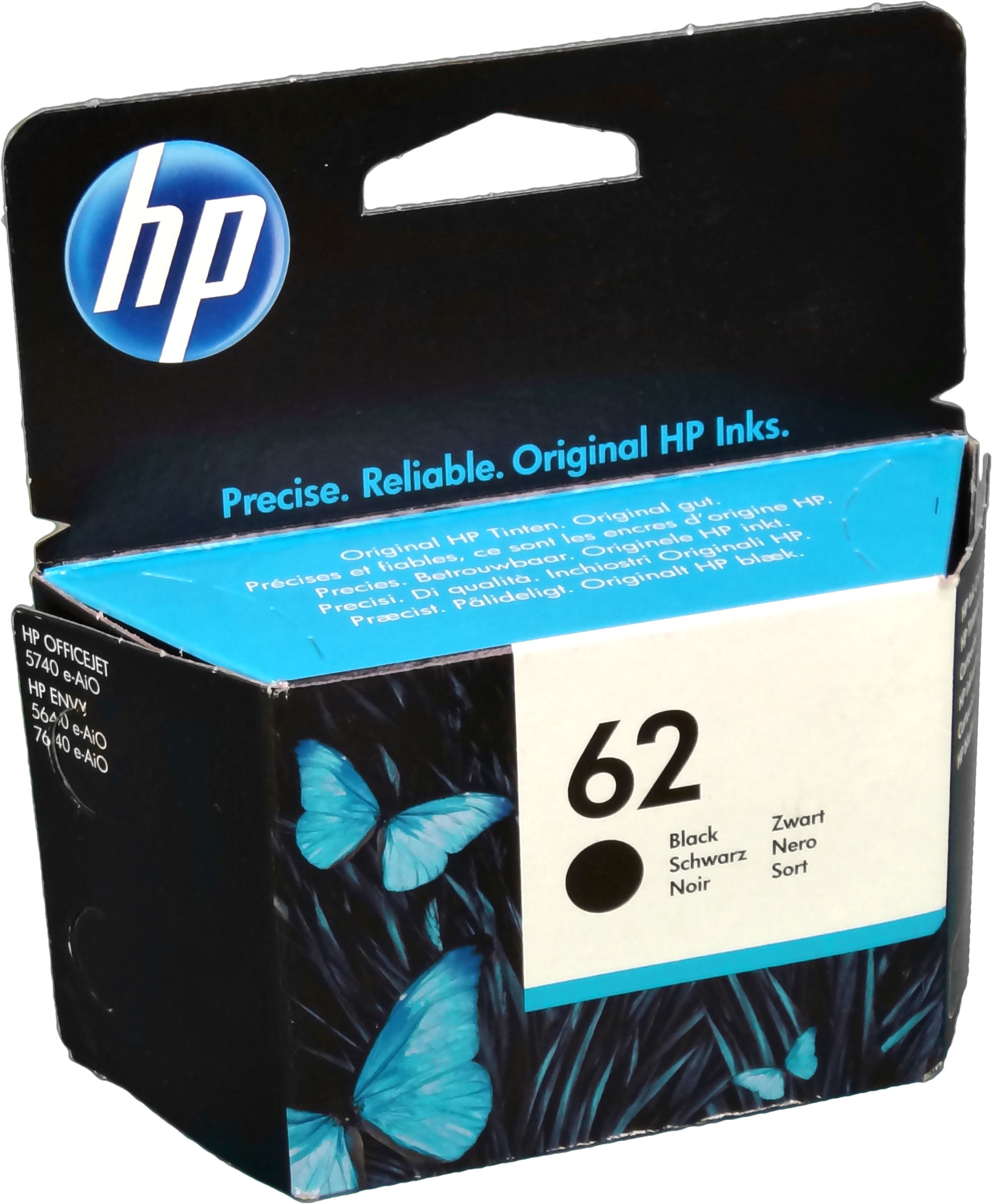 HP Tinte C2P04AE 62 schwarz