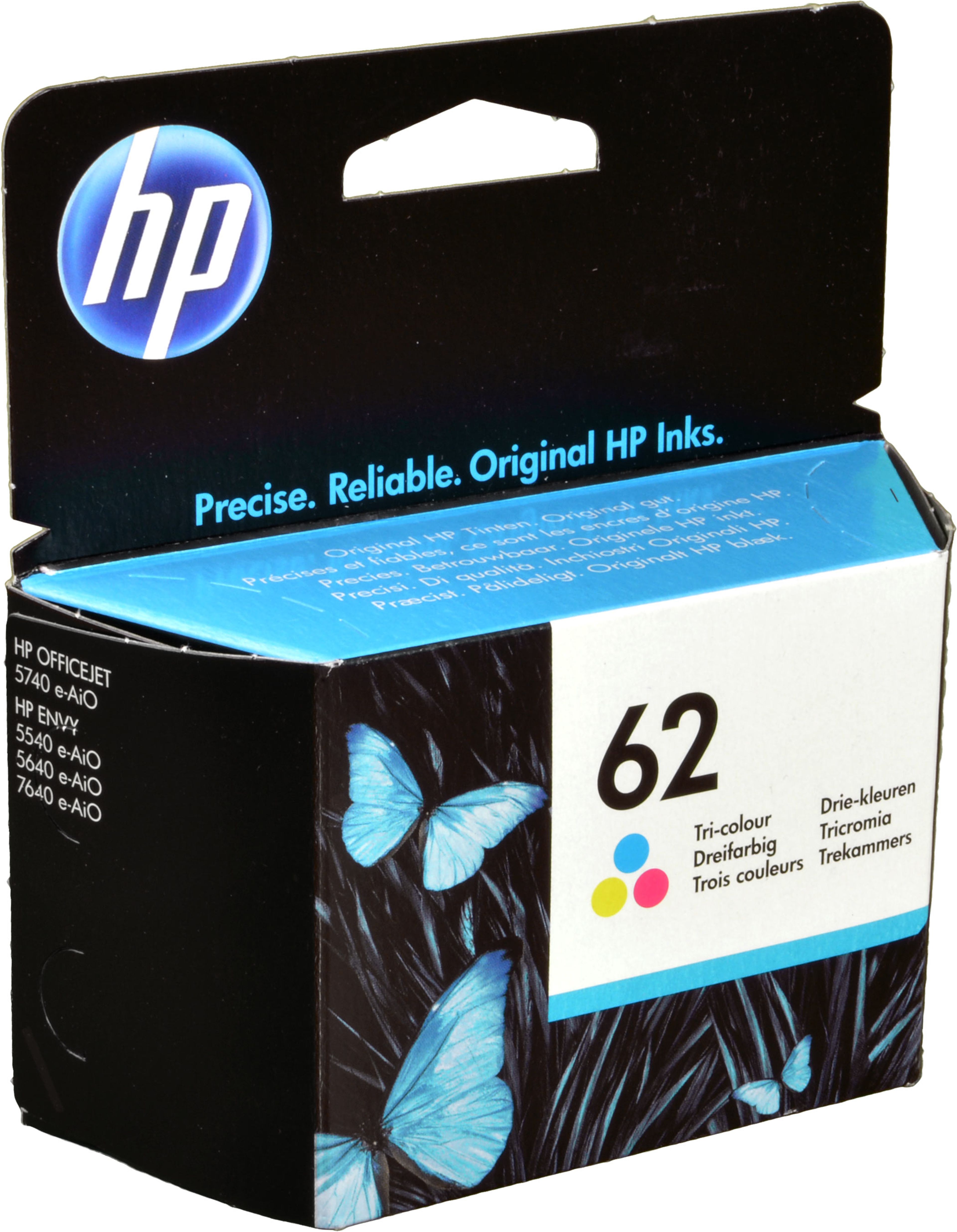 HP Tinte C2P06AE 62 CMY