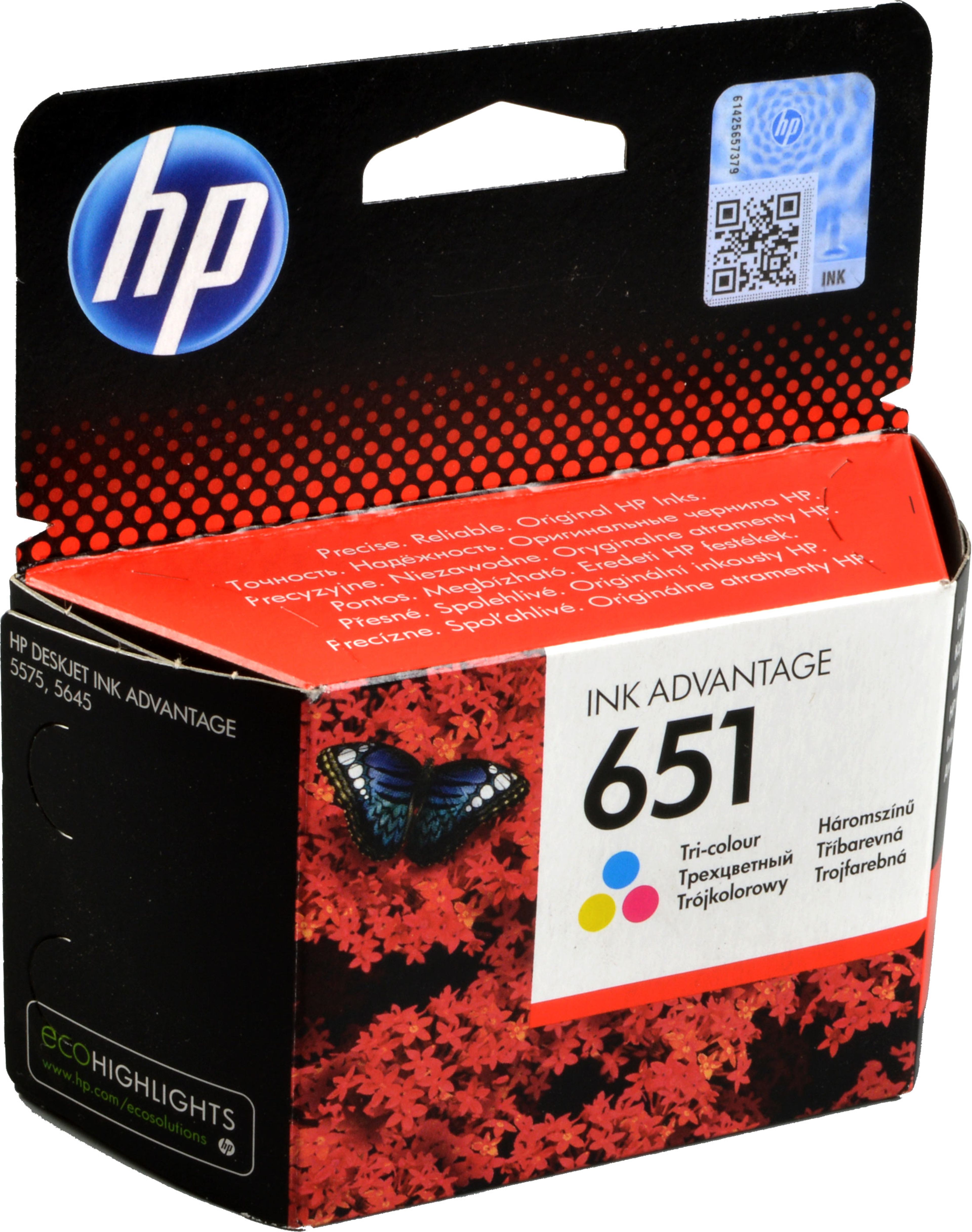 HP Tinte C2P11AE 651 CMY