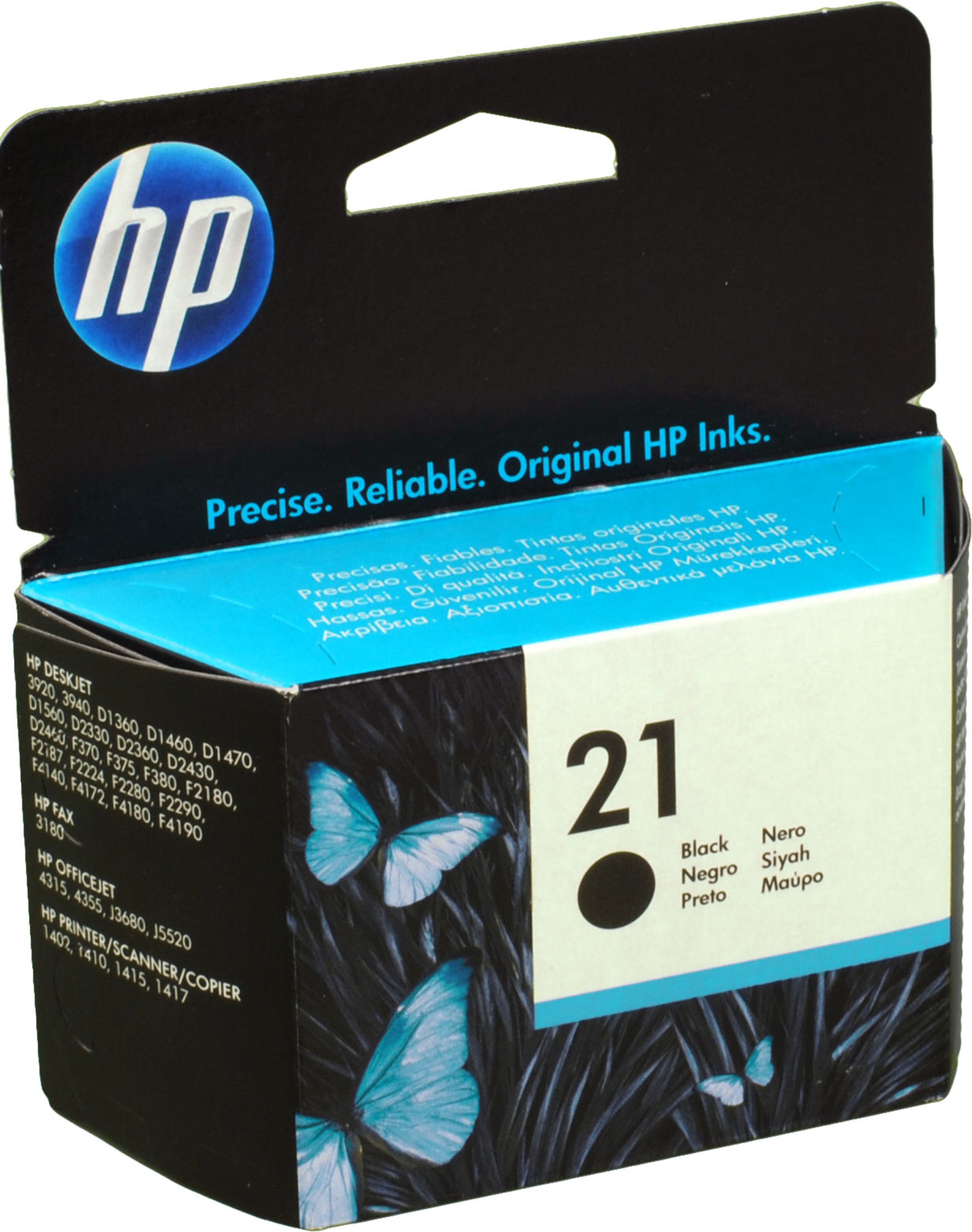 HP Tinte C9351AE 21 schwarz