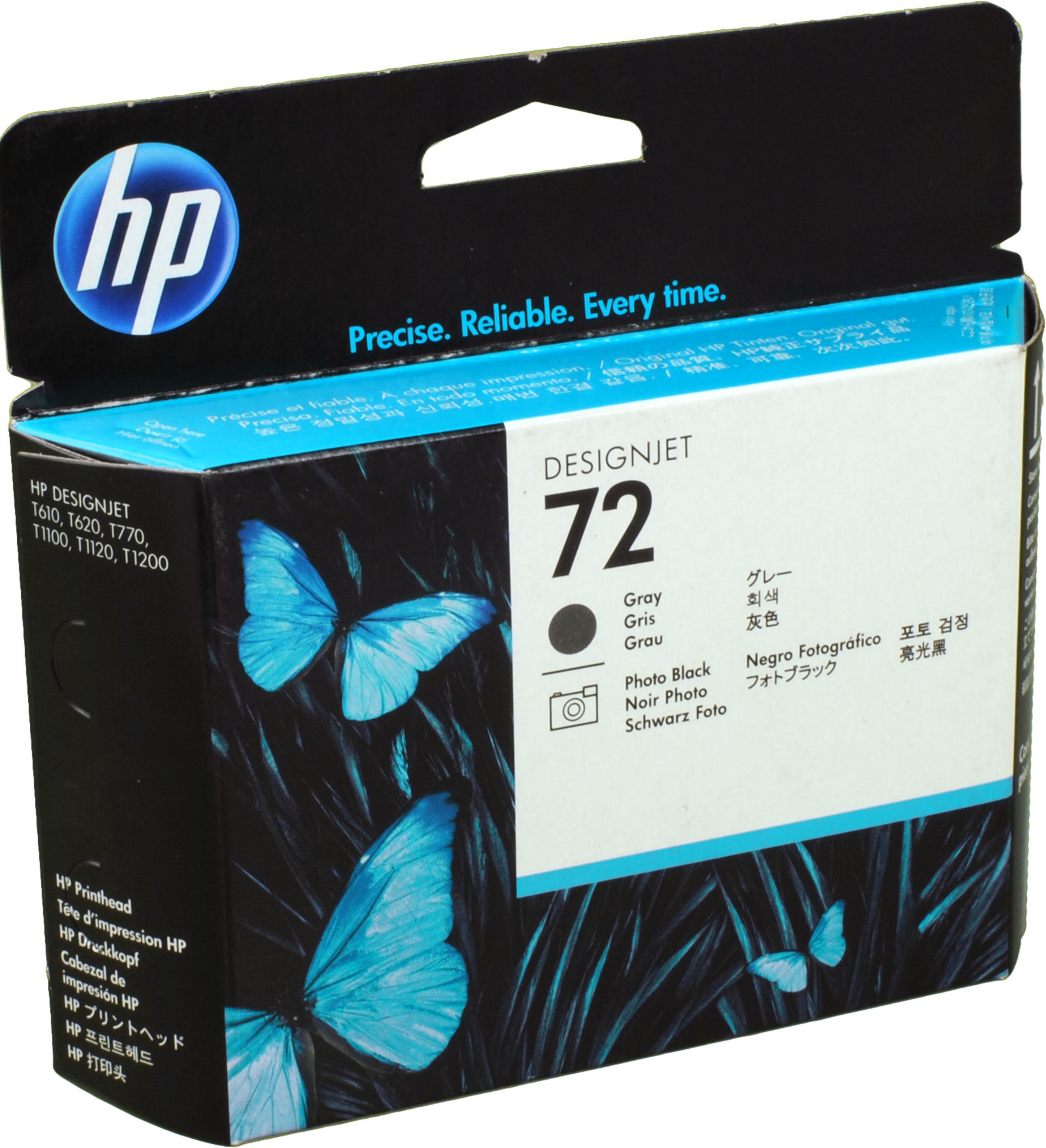 HP Druckkopf C9380A 72 photo schwarz und grau