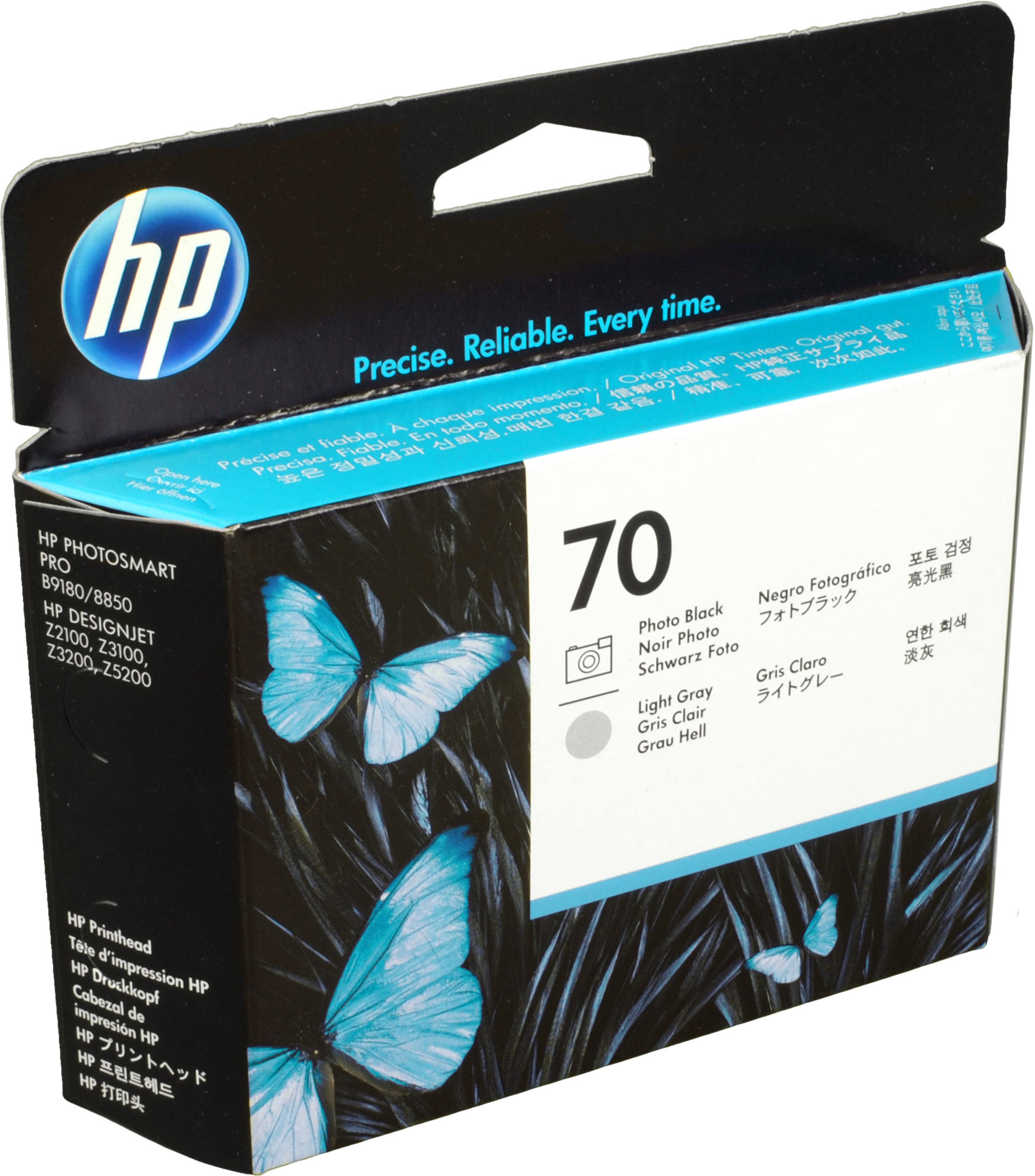 HP Druckkopf C9407A 70 foto schwarz und foto grau