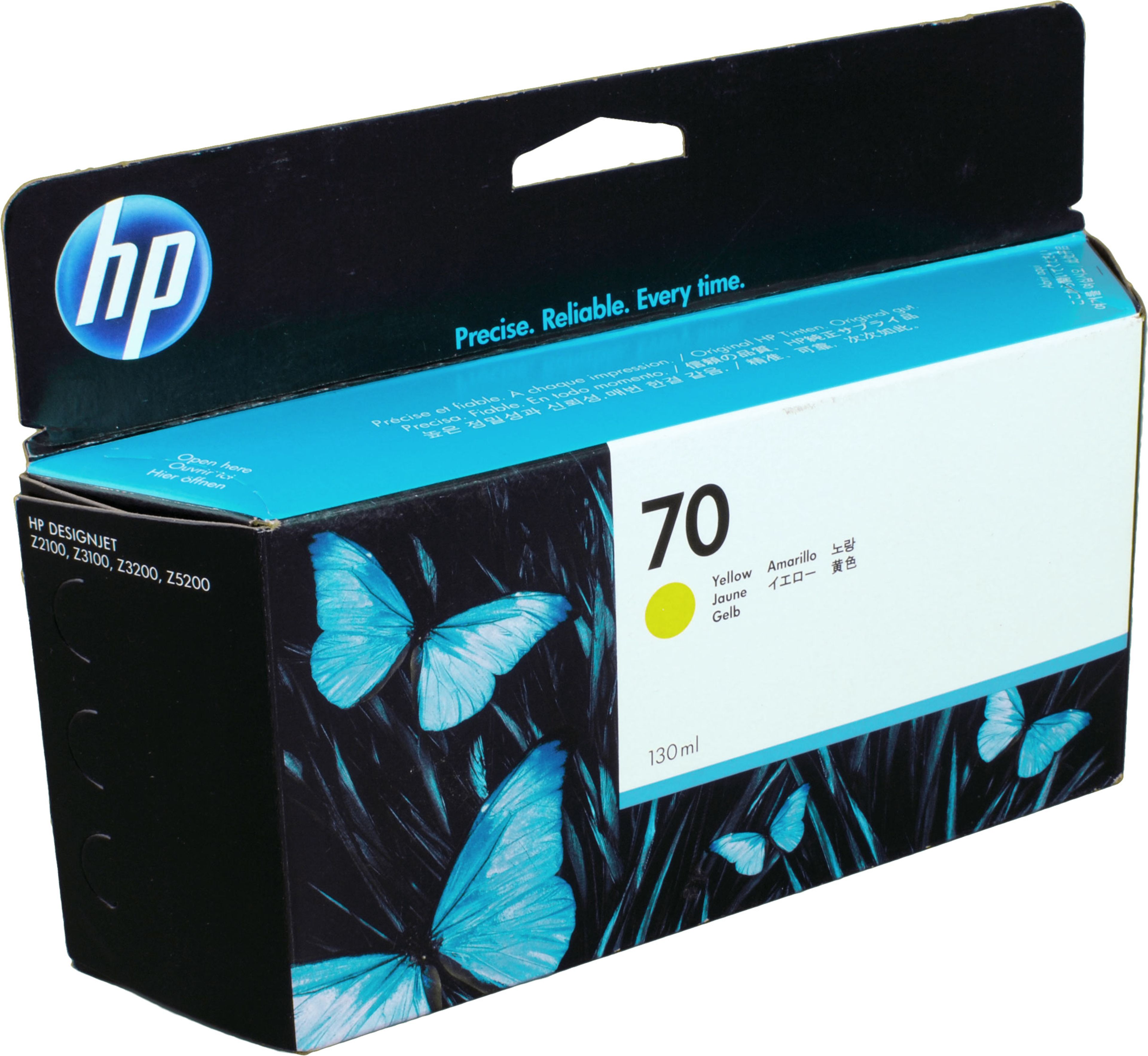 HP Tinte C9454A 70 yellow