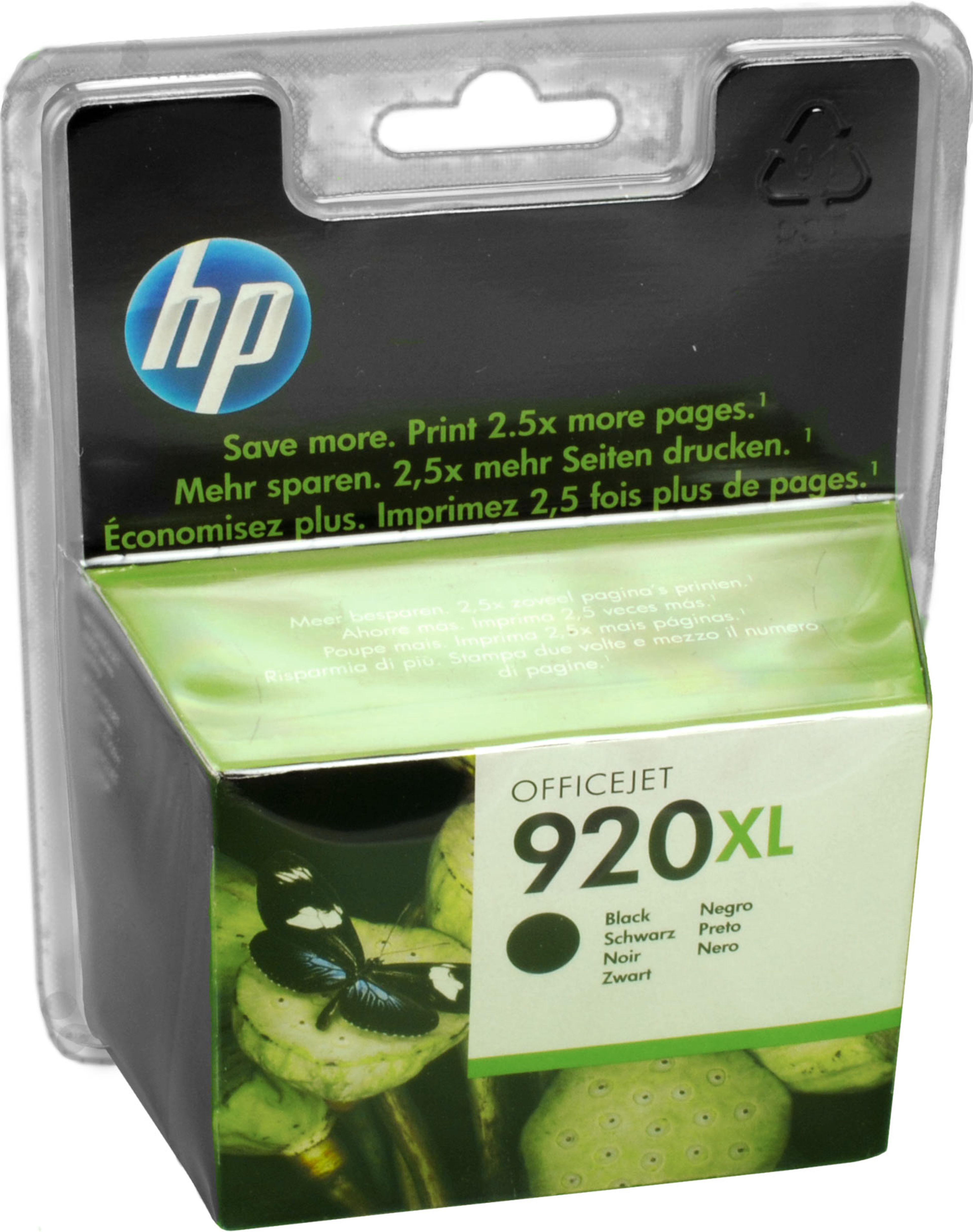 HP Tinte CD975AE 920XL schwarz
