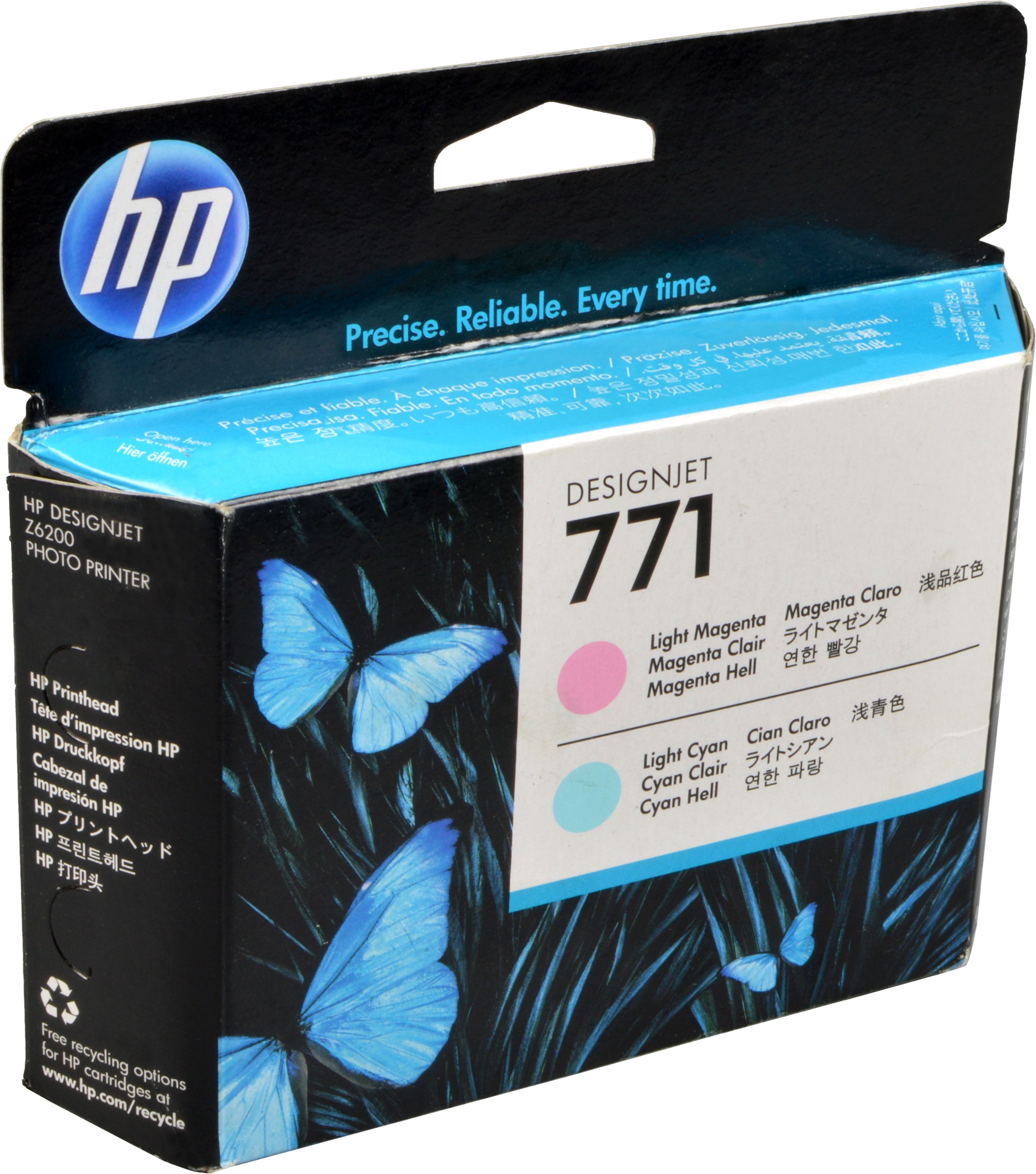HP Druckkopf CE019A 771 light magenta + light cyan