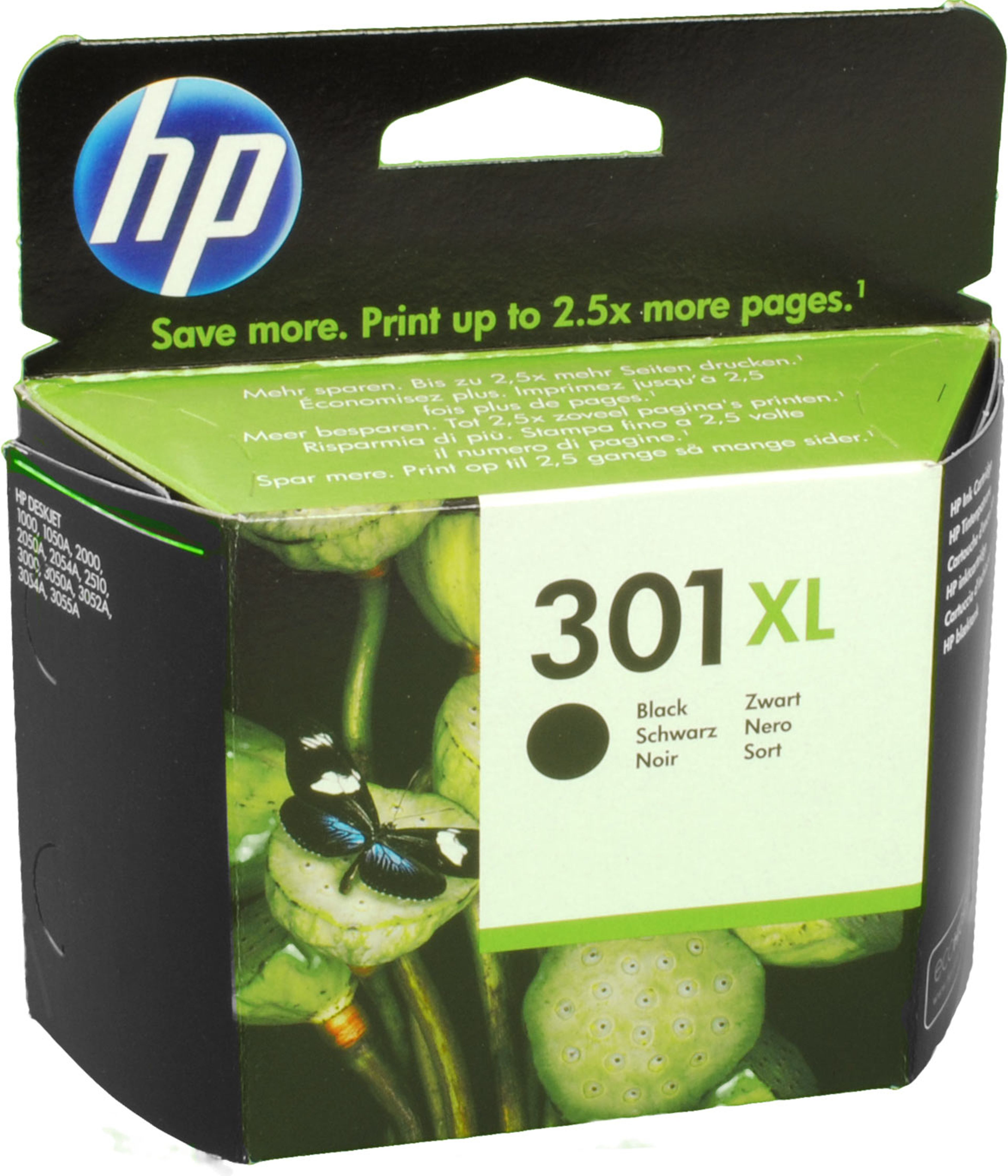 HP Tinte CH563EE 301XL schwarz