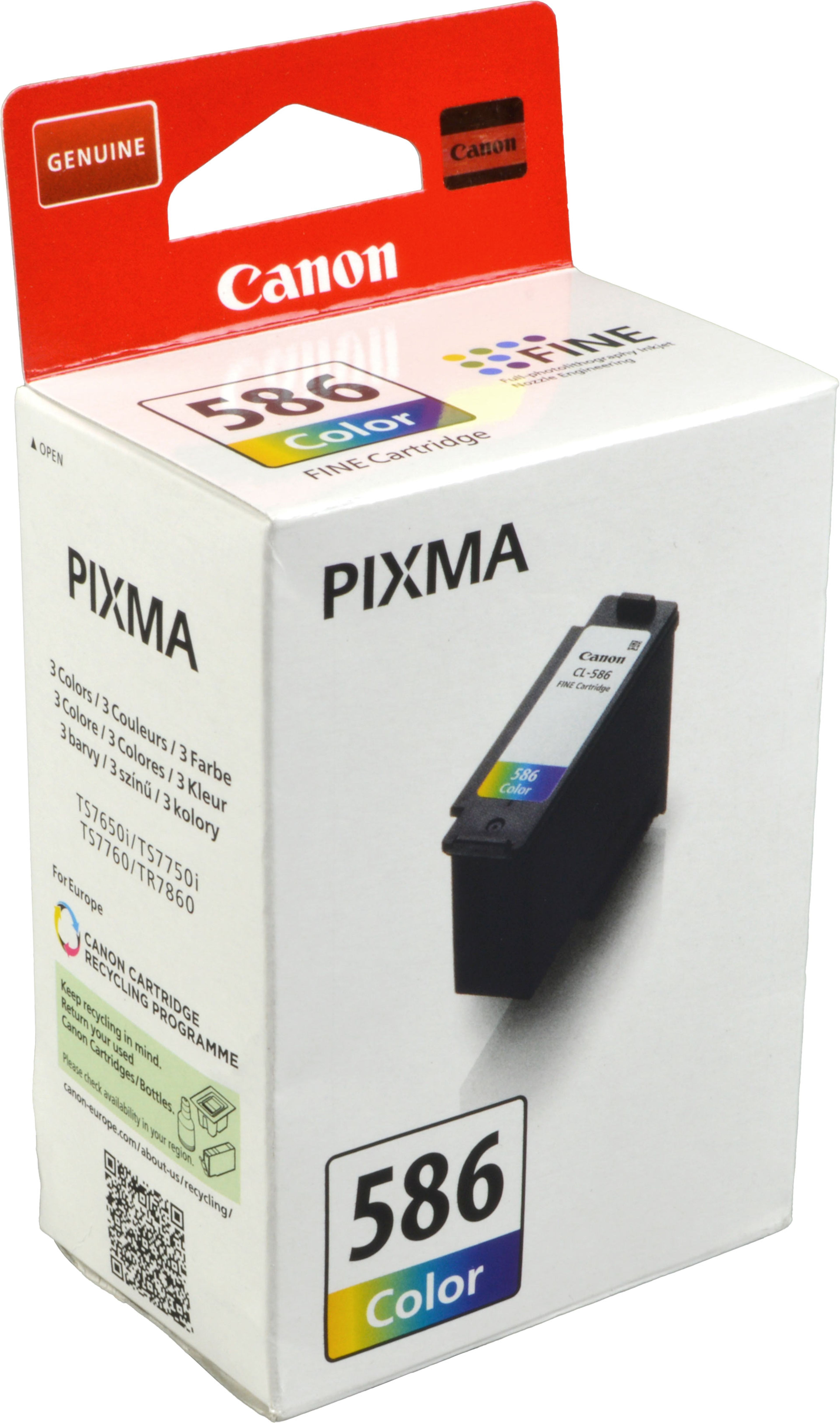 Canon Tinte 6227C001 CL-586 CMY