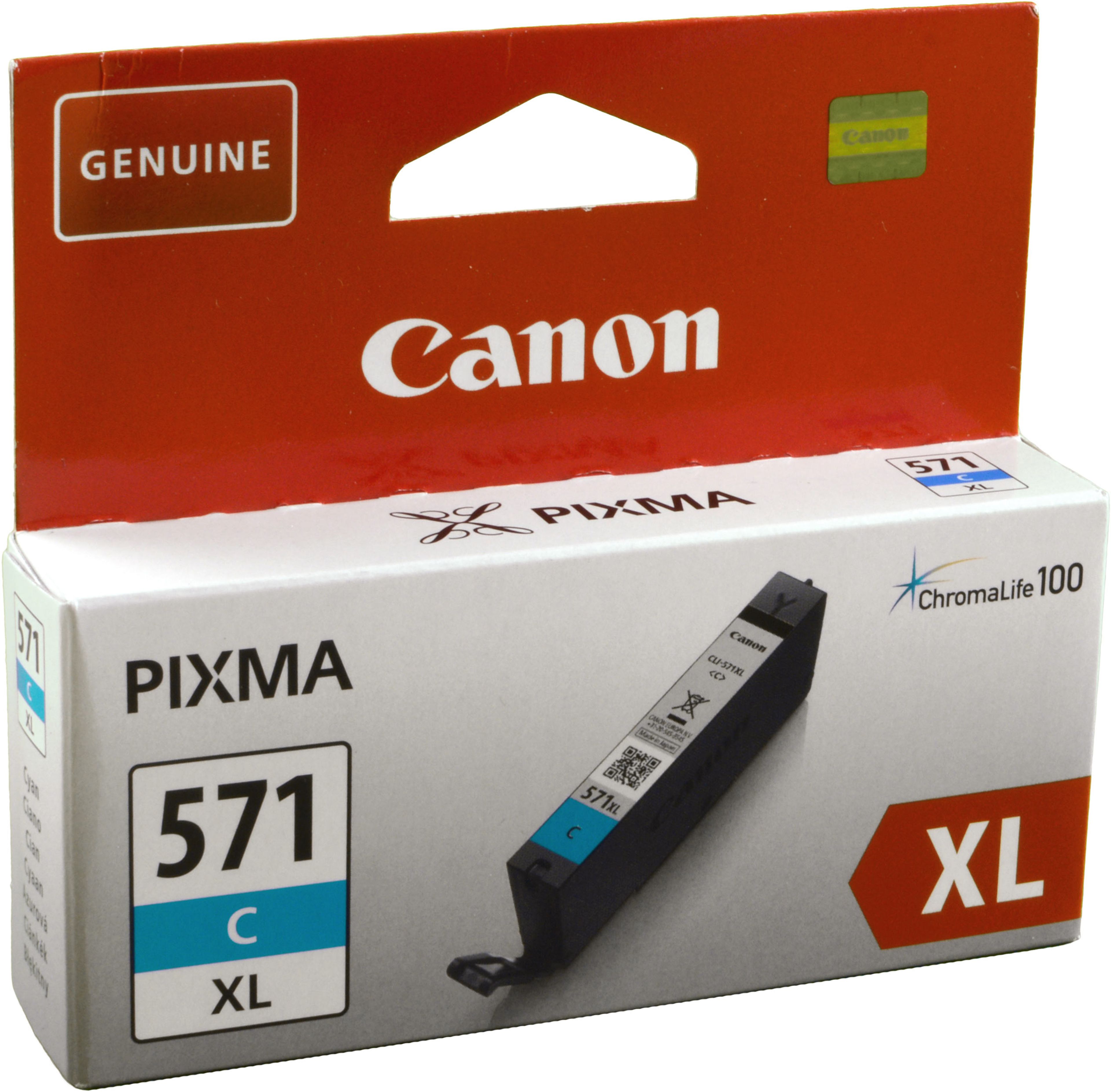 Canon Tinte 0332C001 CLI-571CXL cyan
