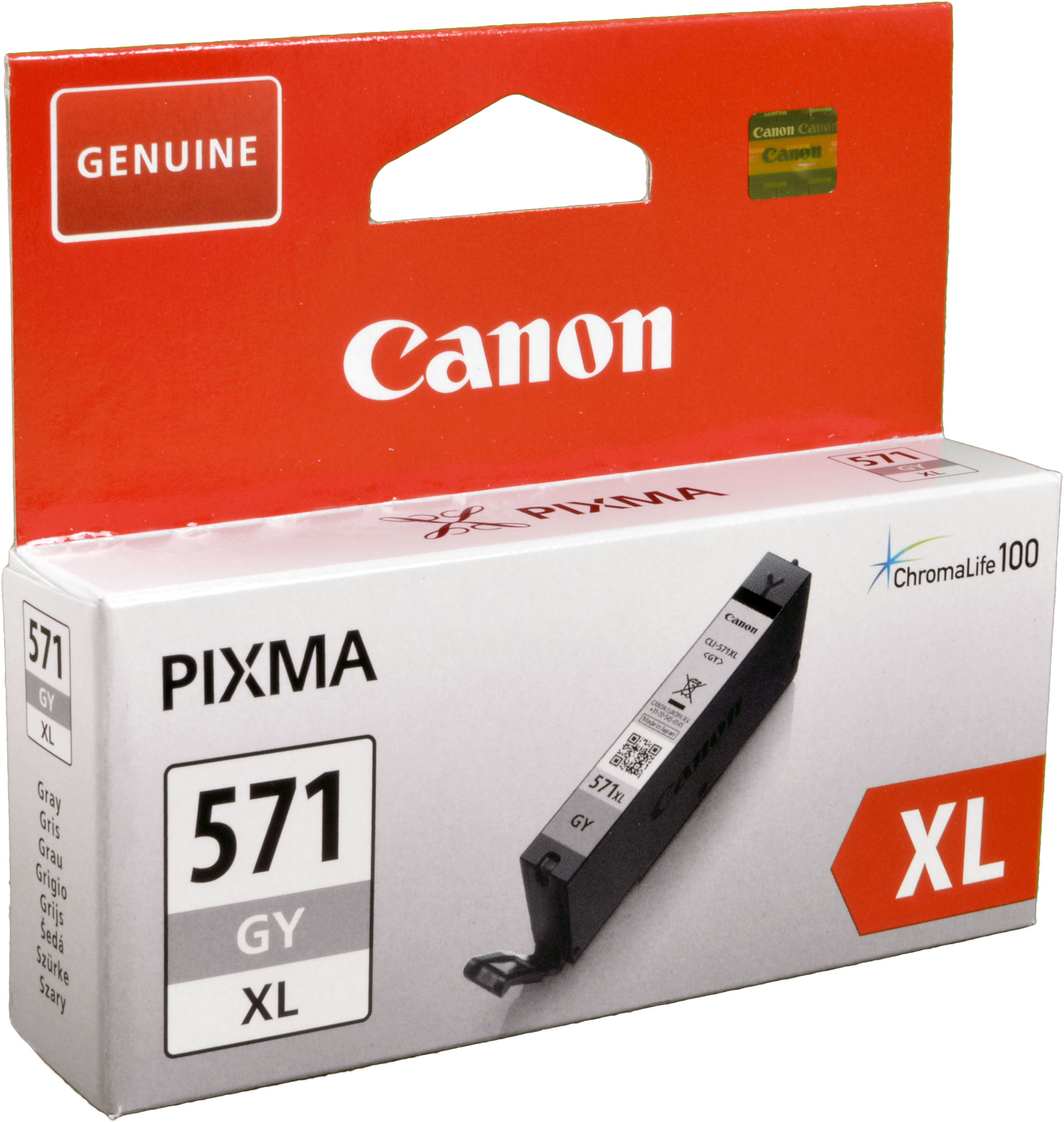 Canon Tinte 0335C001 CLI-571GYXL grau