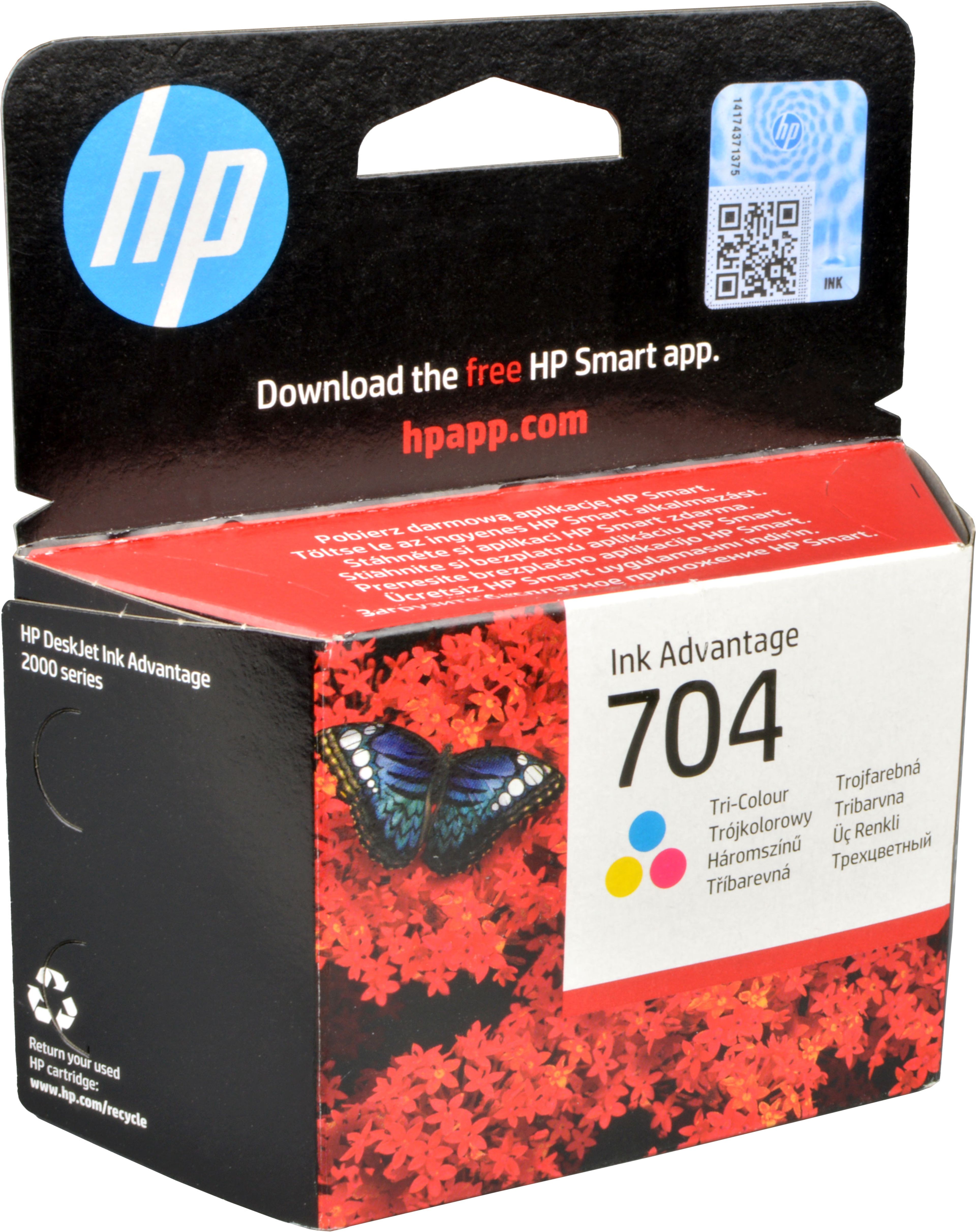 HP Tinte CN693AE 704 CMY