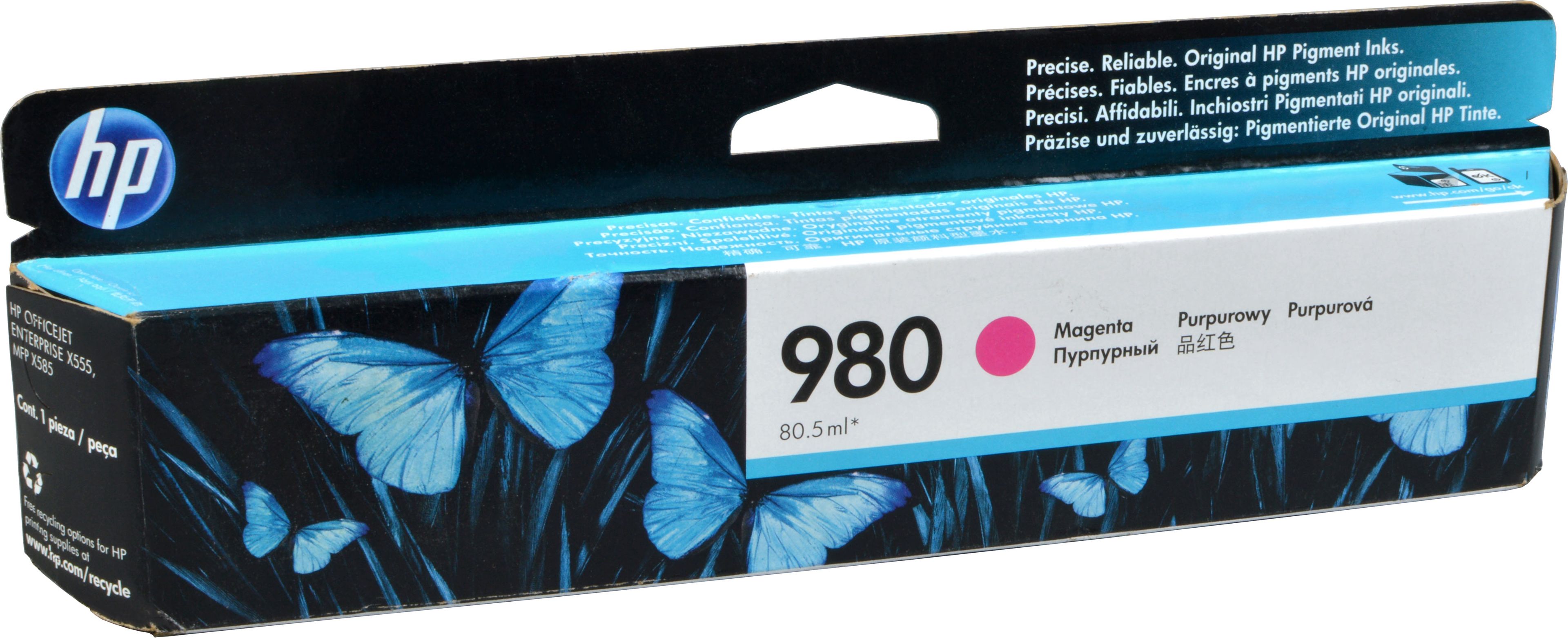 HP Tinte D8J08A 980 magenta