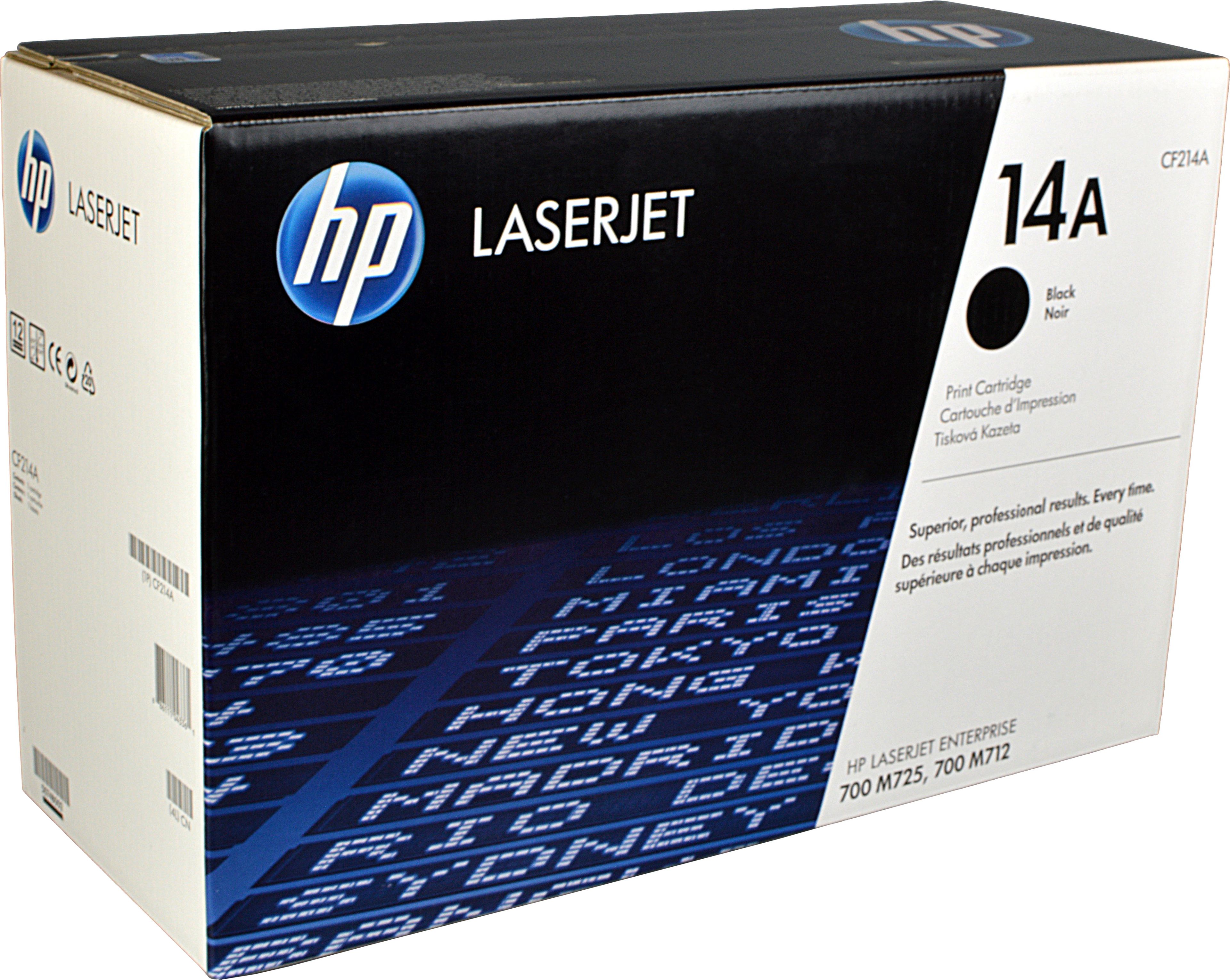 HP Toner CF214A 14A schwarz