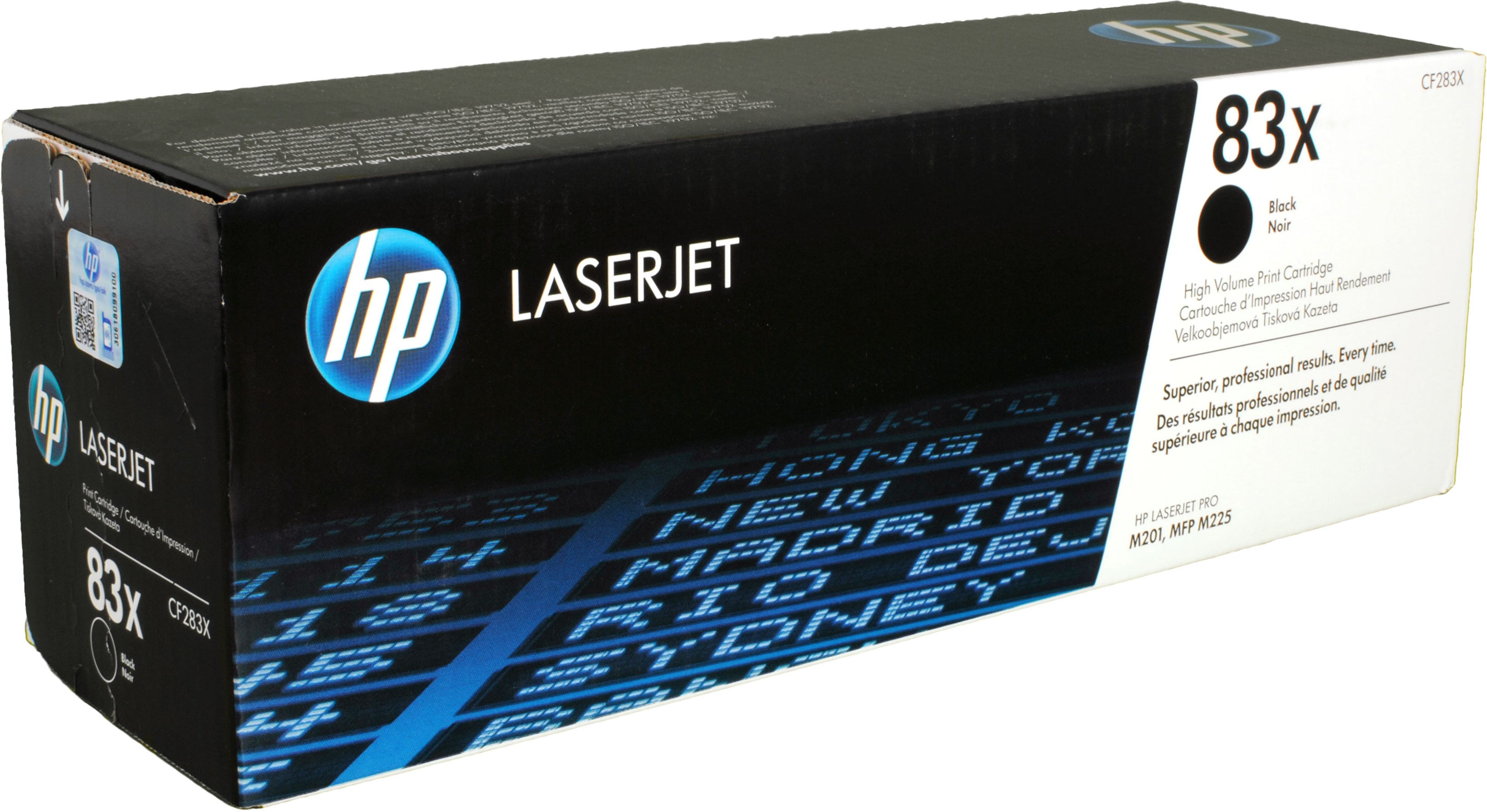 HP Toner CF283X 83X schwarz