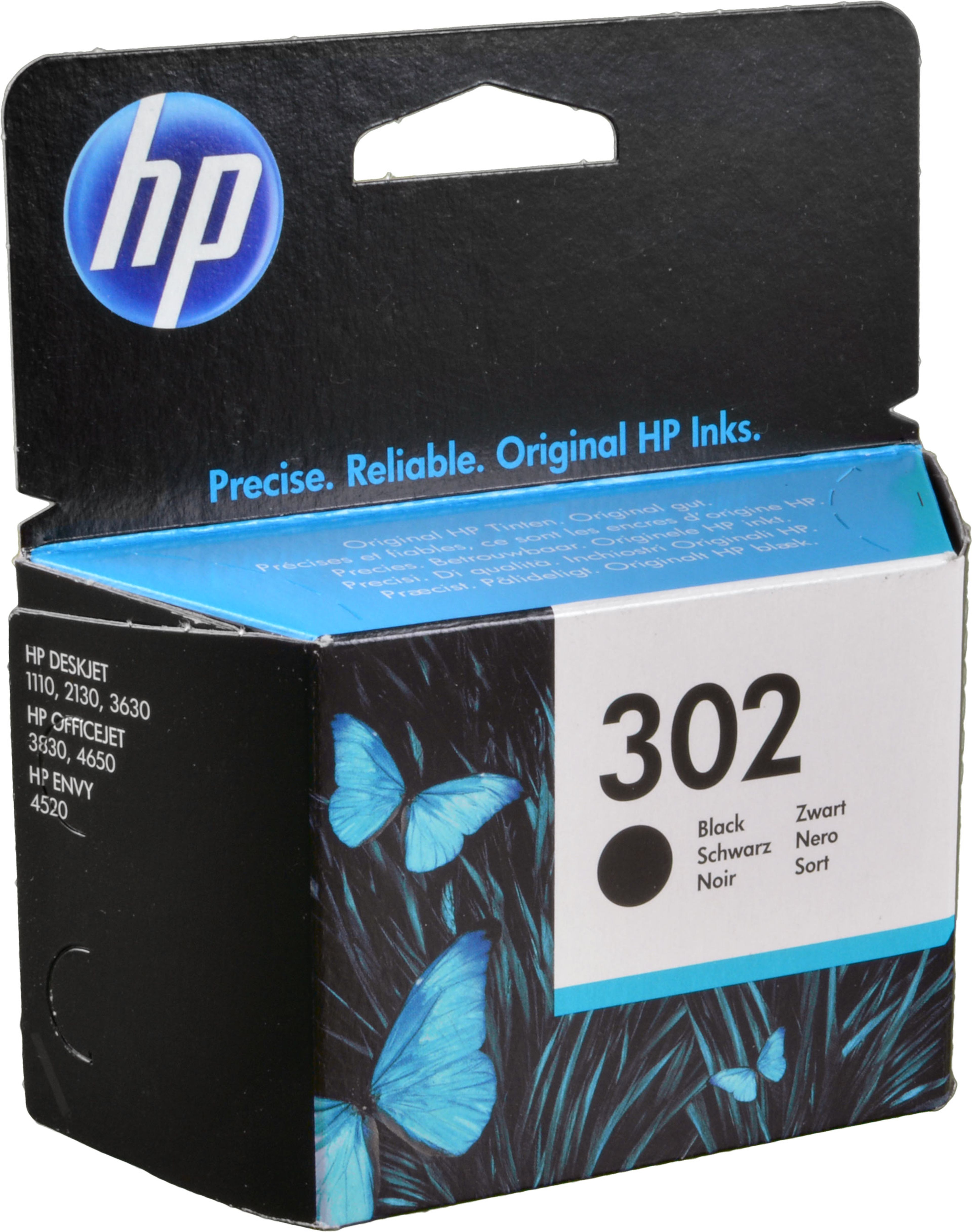 HP Tinte F6U66AE 302 schwarz