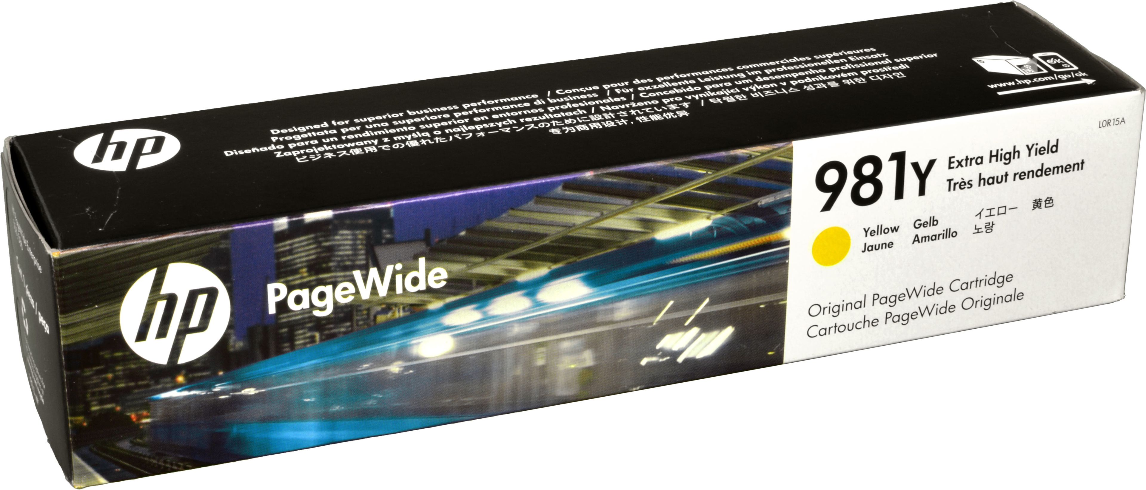 HP Tinte L0R15A 981Y yellow