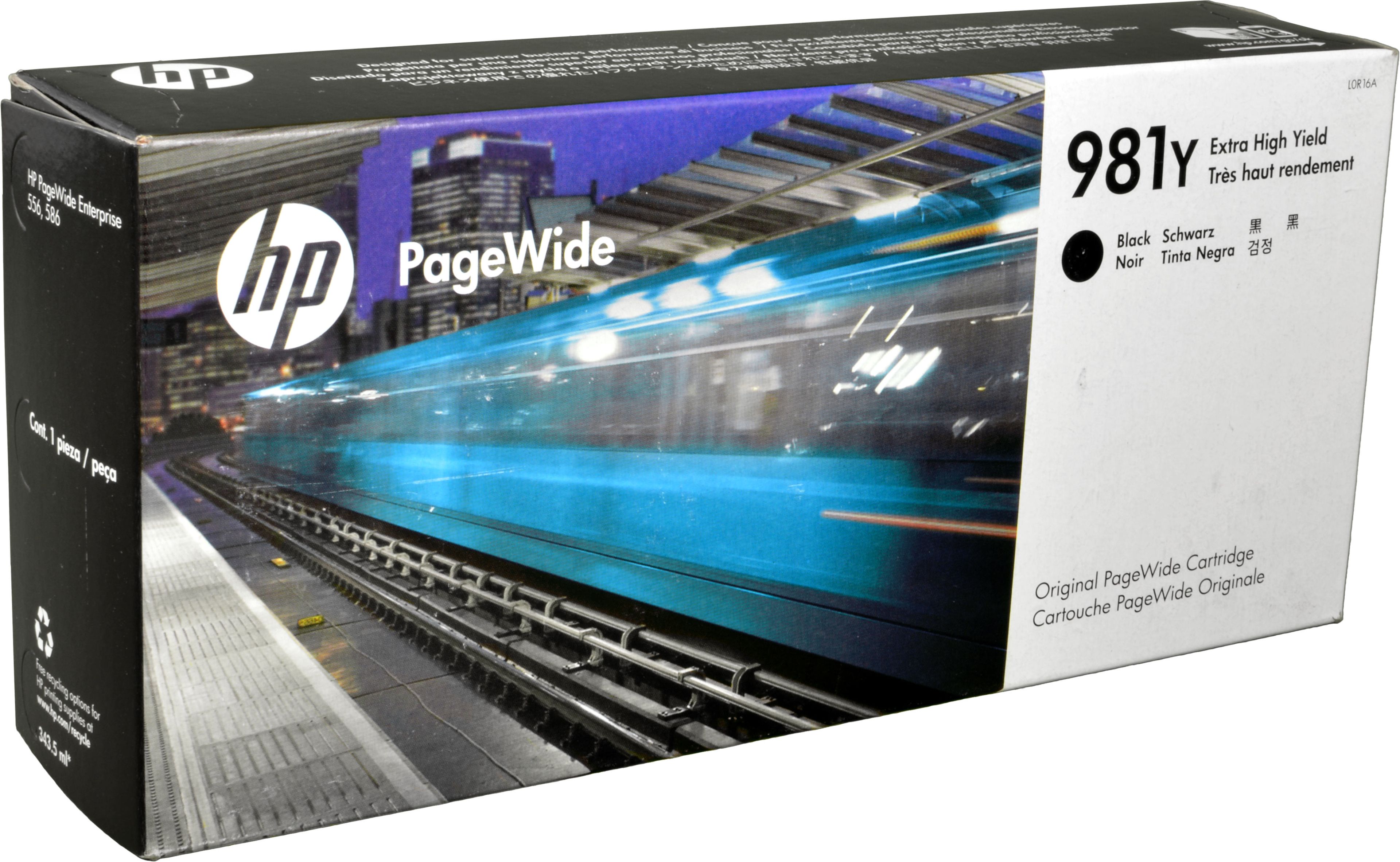 HP Tinte L0R16A 981Y schwarz