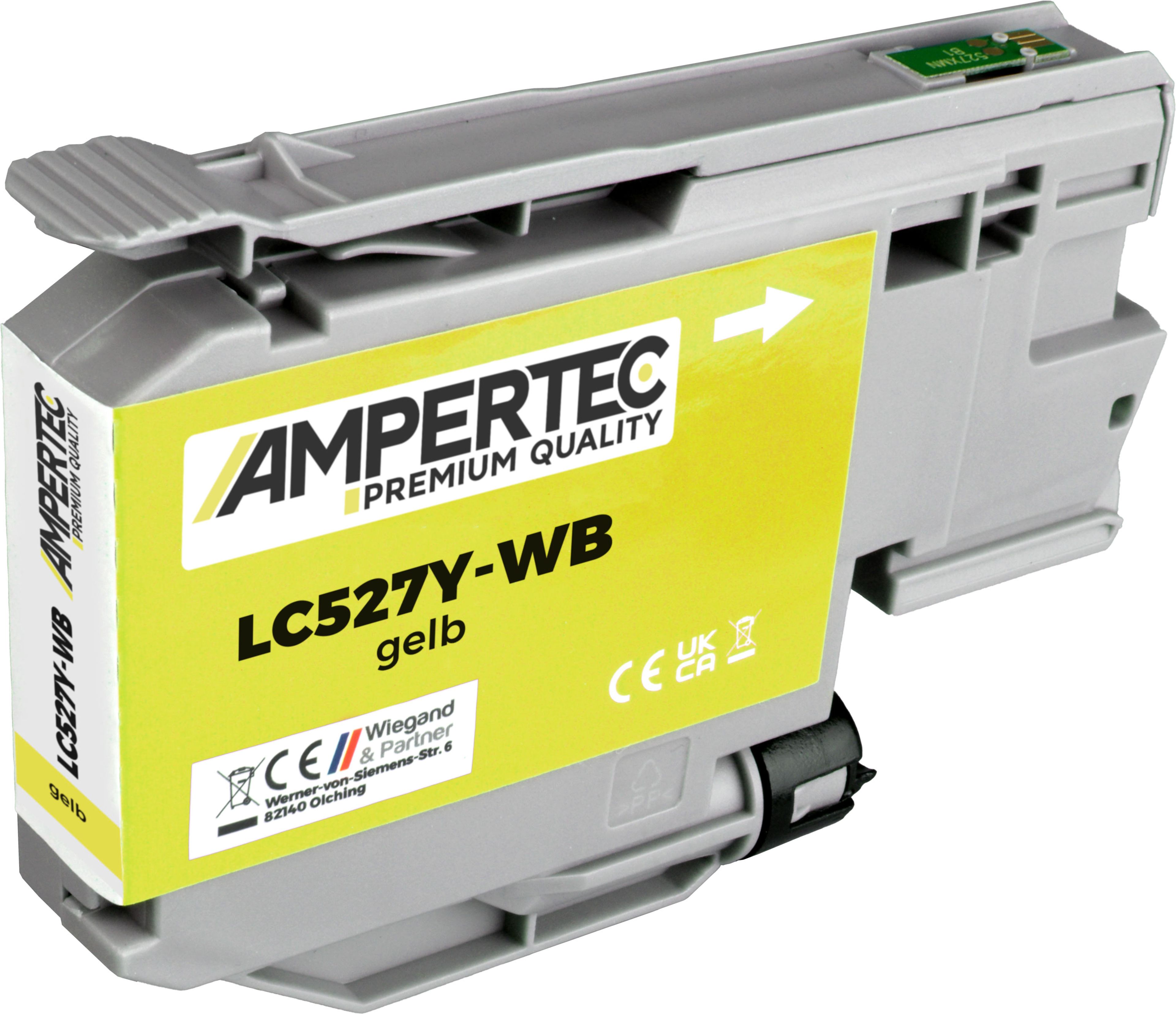 Kompatible Tinte ersetzt Brother LC-527Y yellow