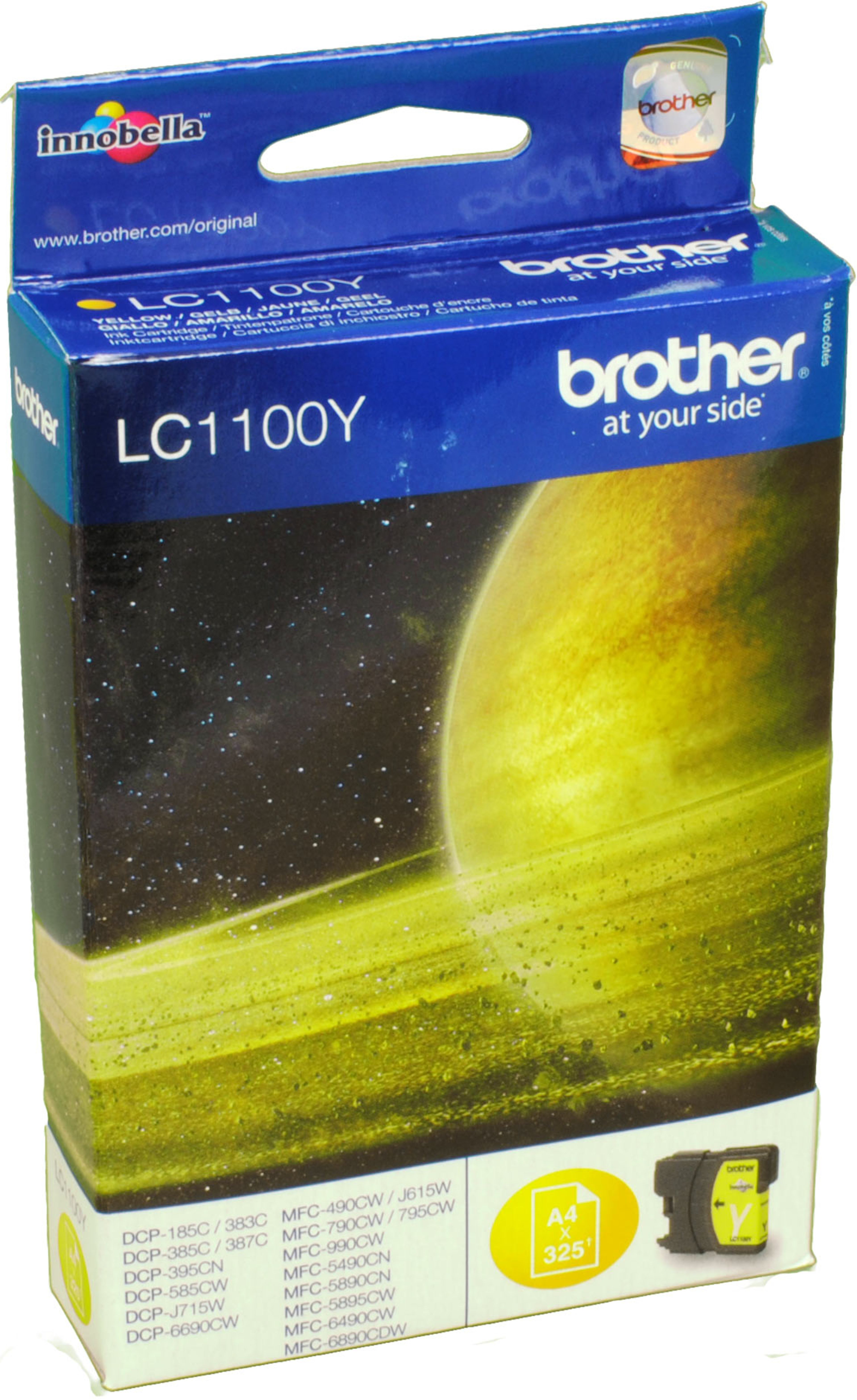 Brother Tinte LC-1100Y yellow