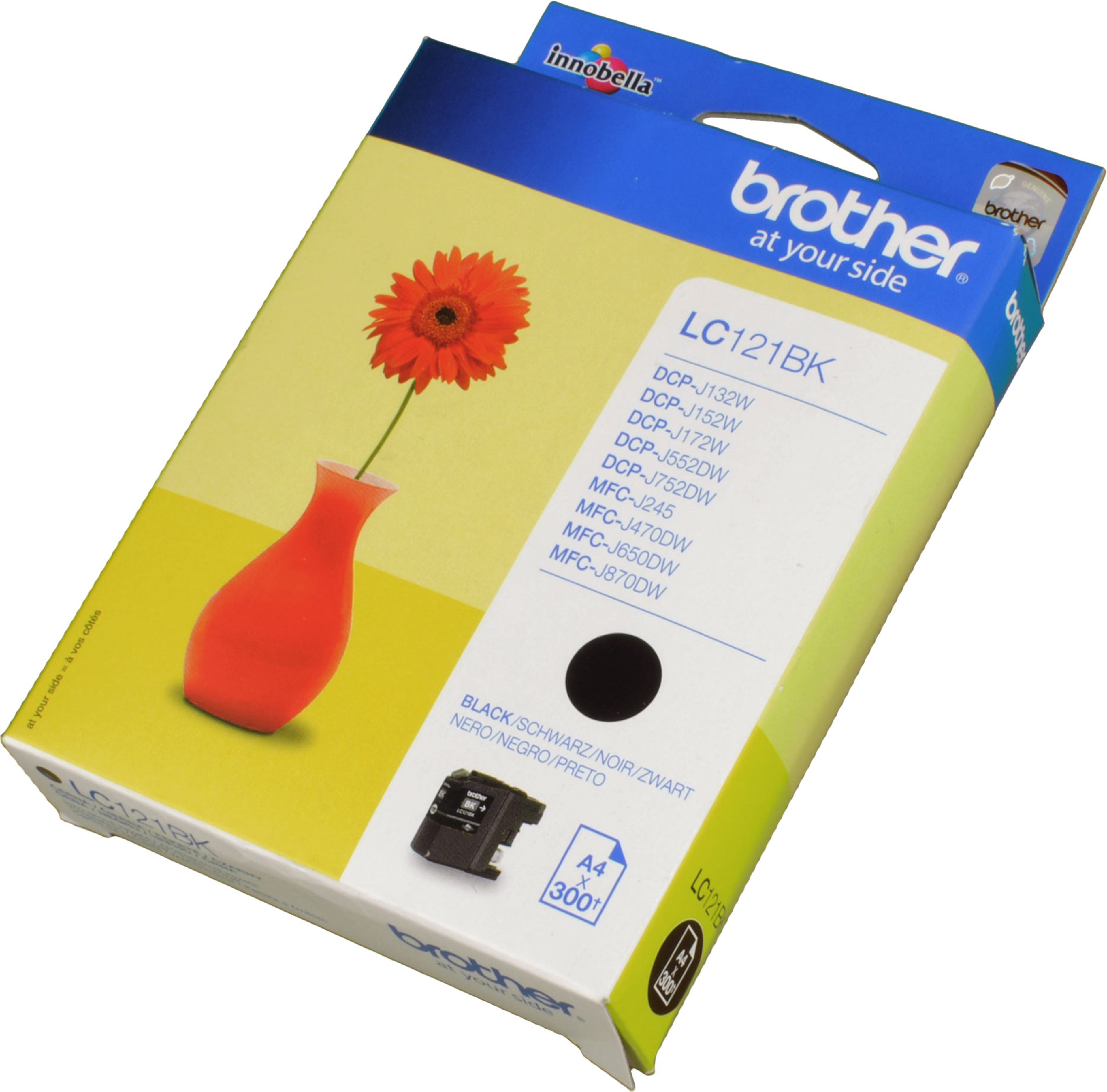 Brother Tinte LC-121BK schwarz