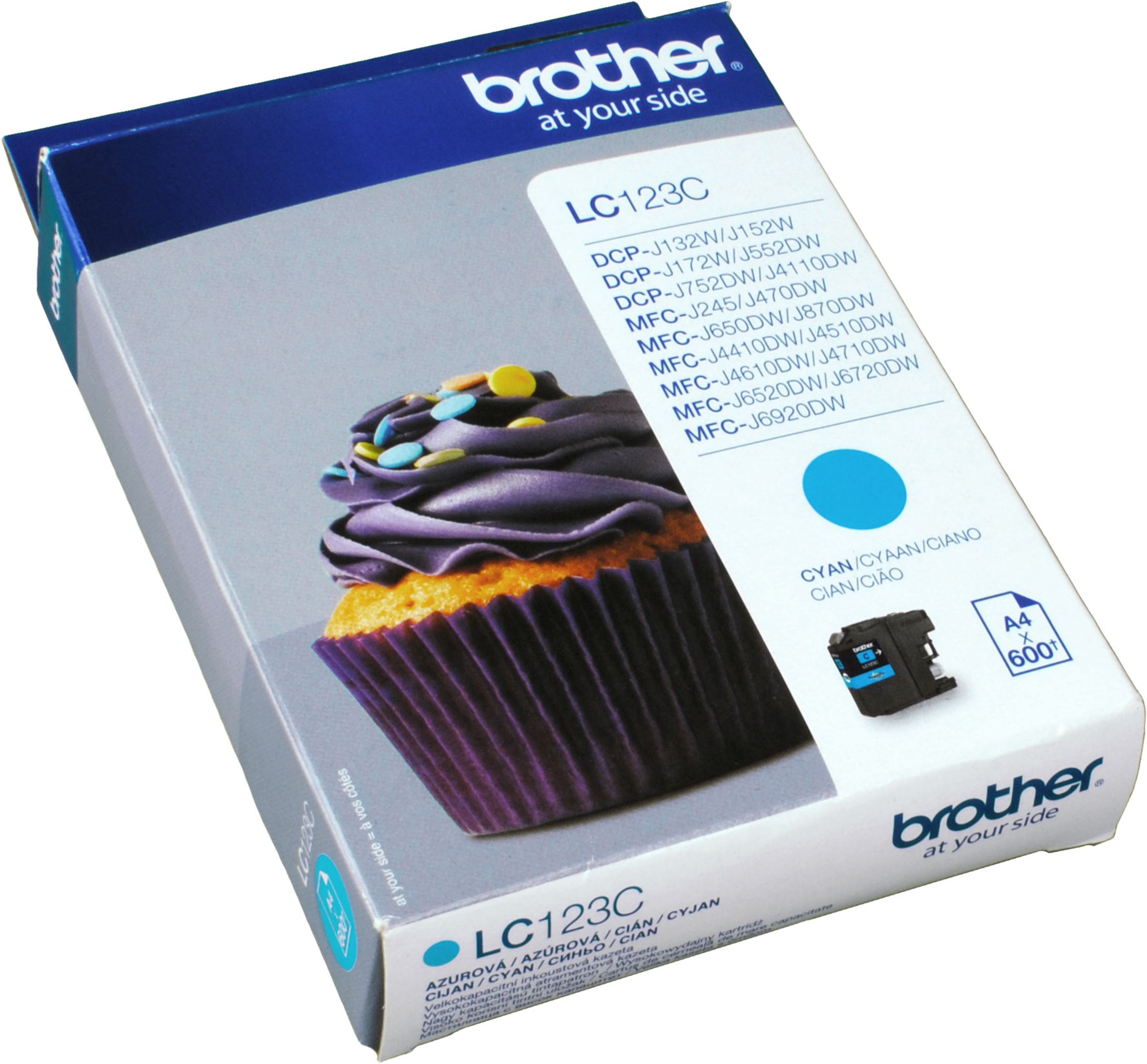 Brother Tinte LC-123C cyan