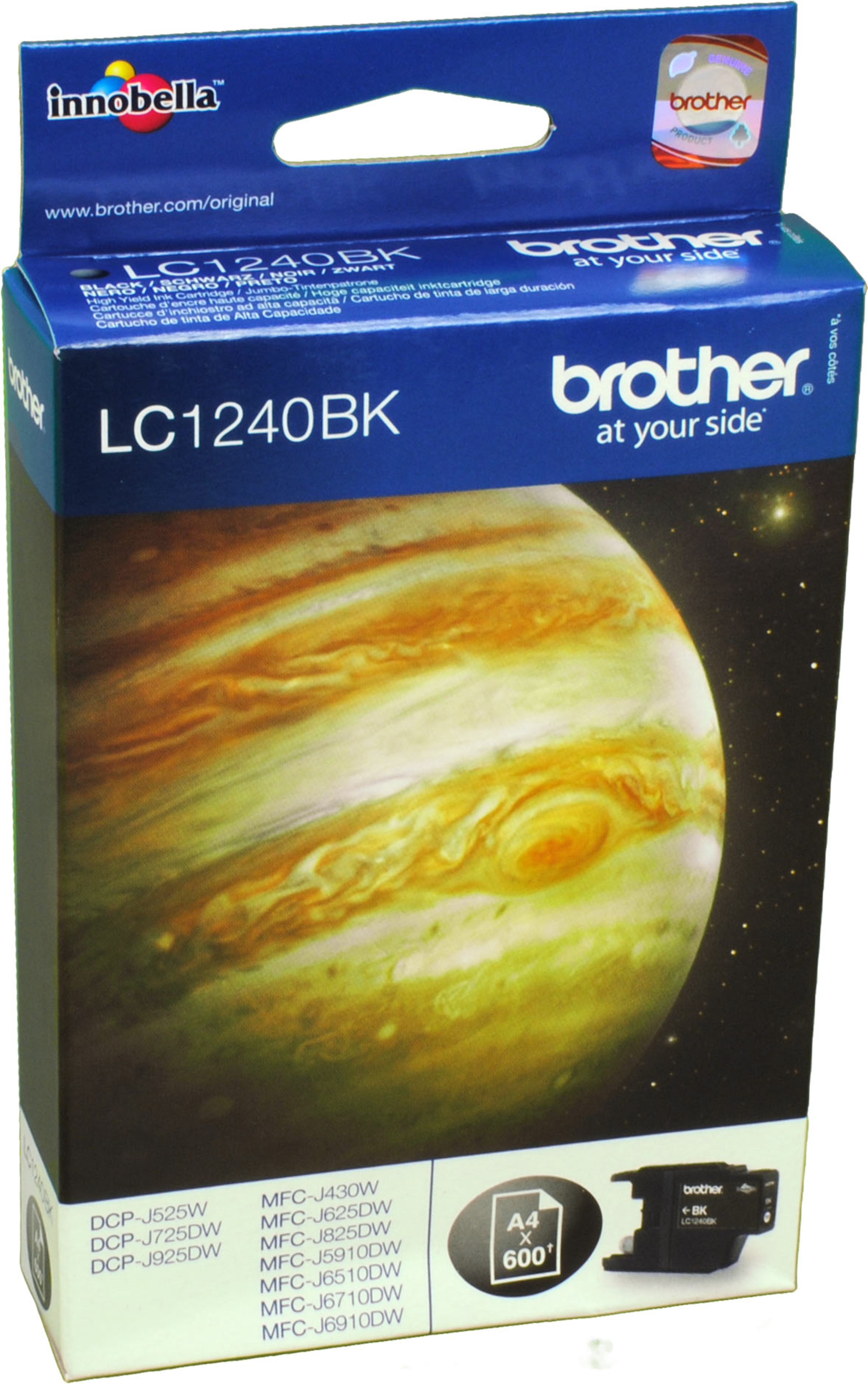 Brother Tinte LC-1240BK schwarz
