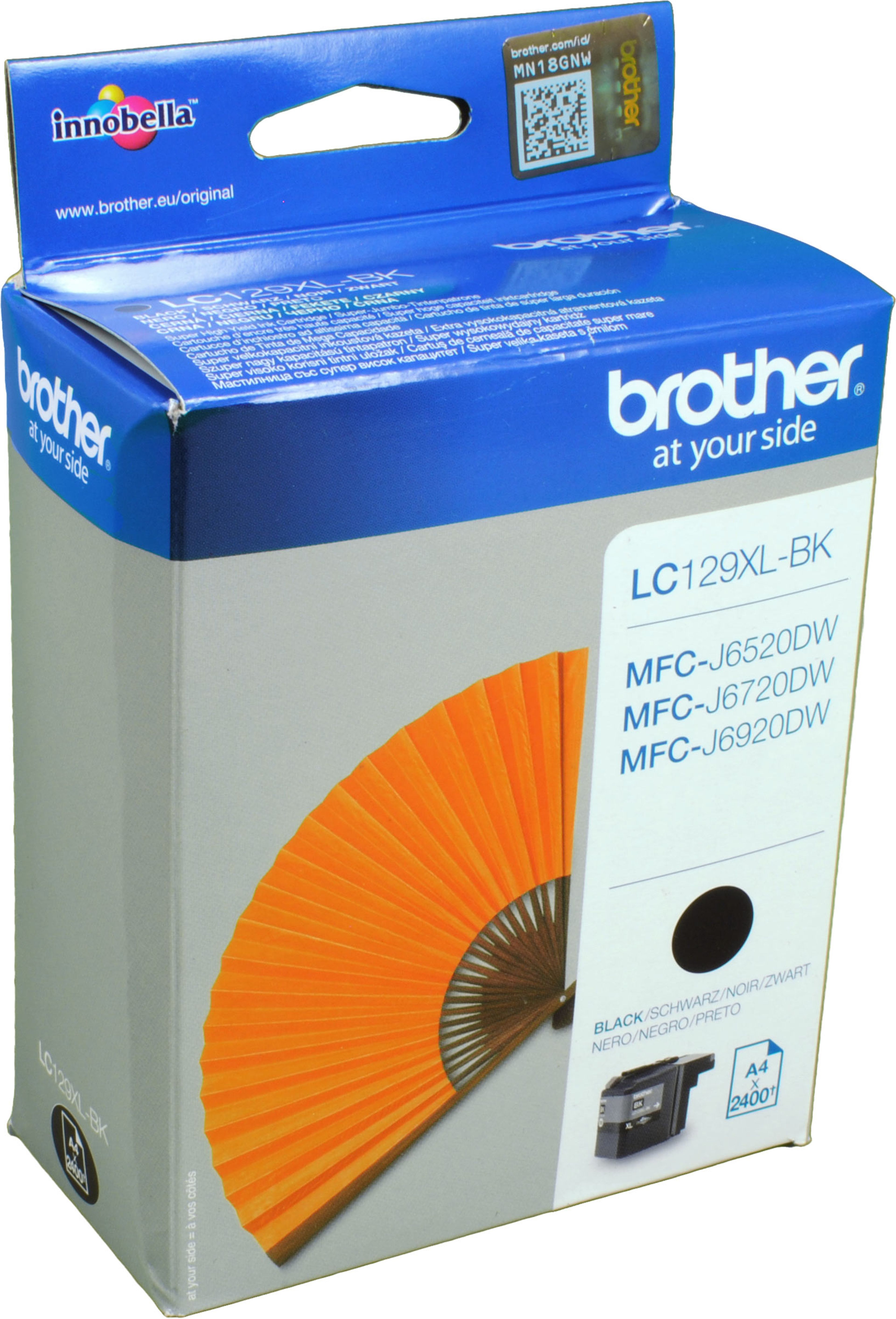 Brother Tinte LC-129XLBK schwarz