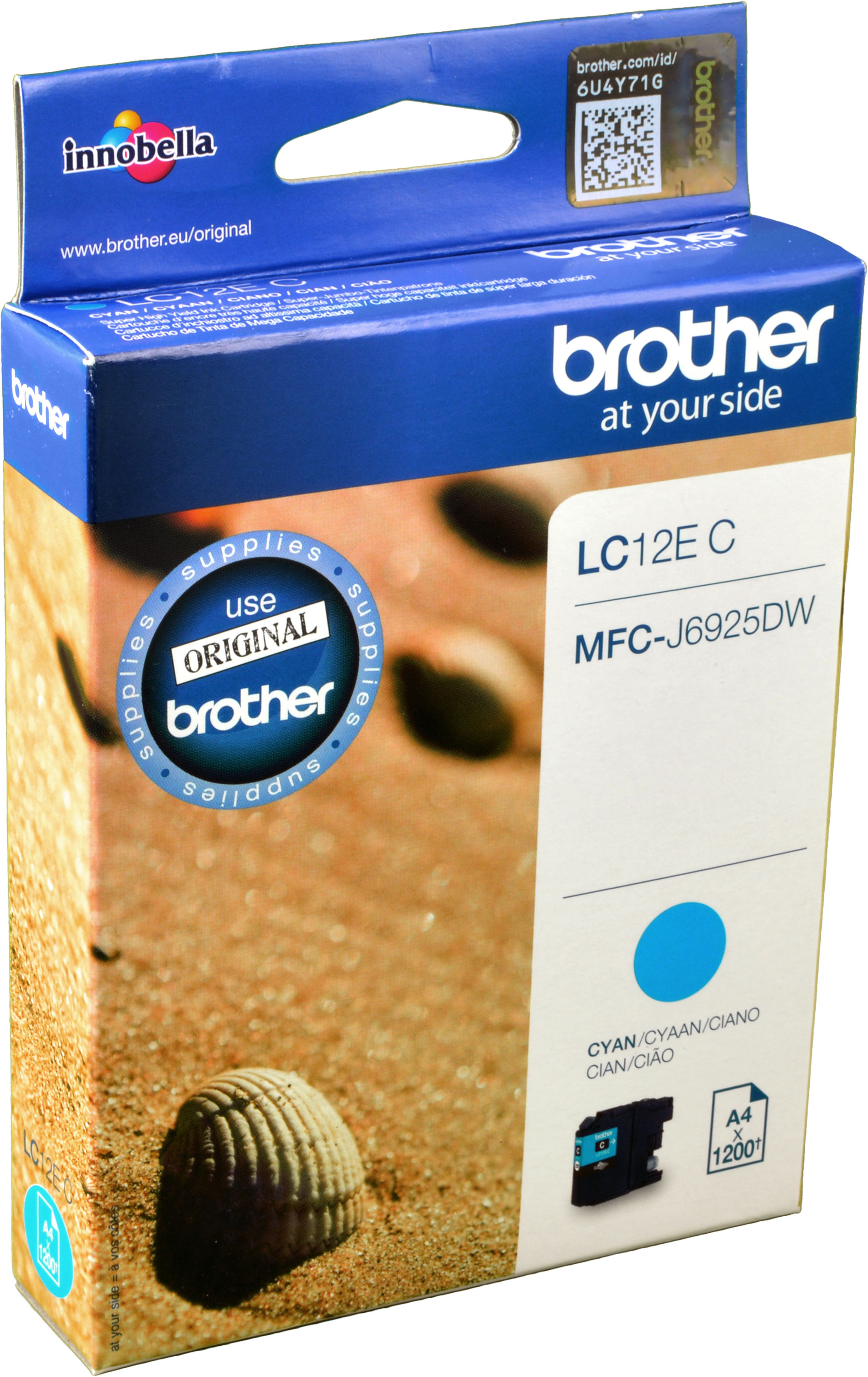 Brother Tinte LC-12EC cyan