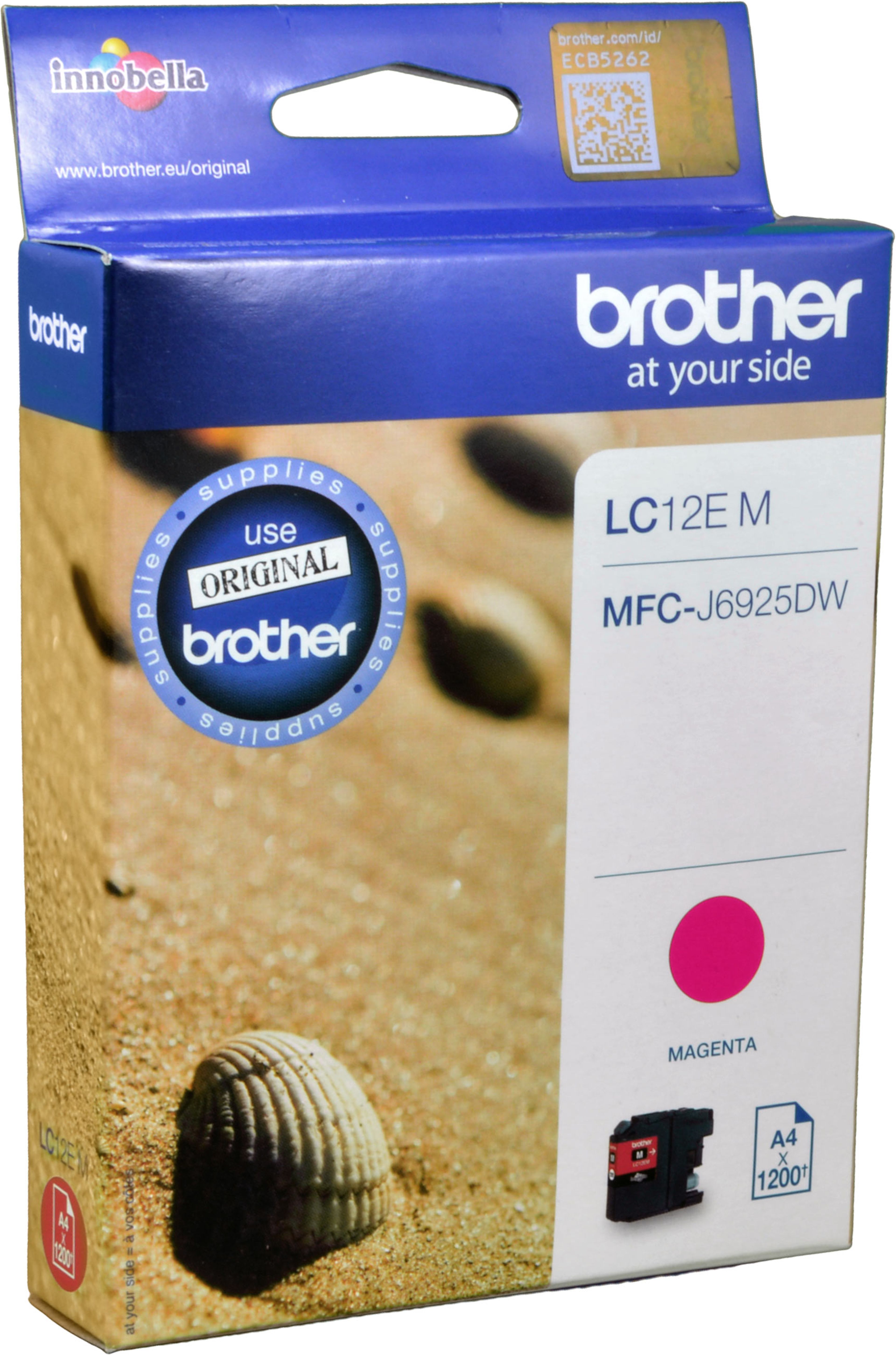 Brother Tinte LC-12EM magenta
