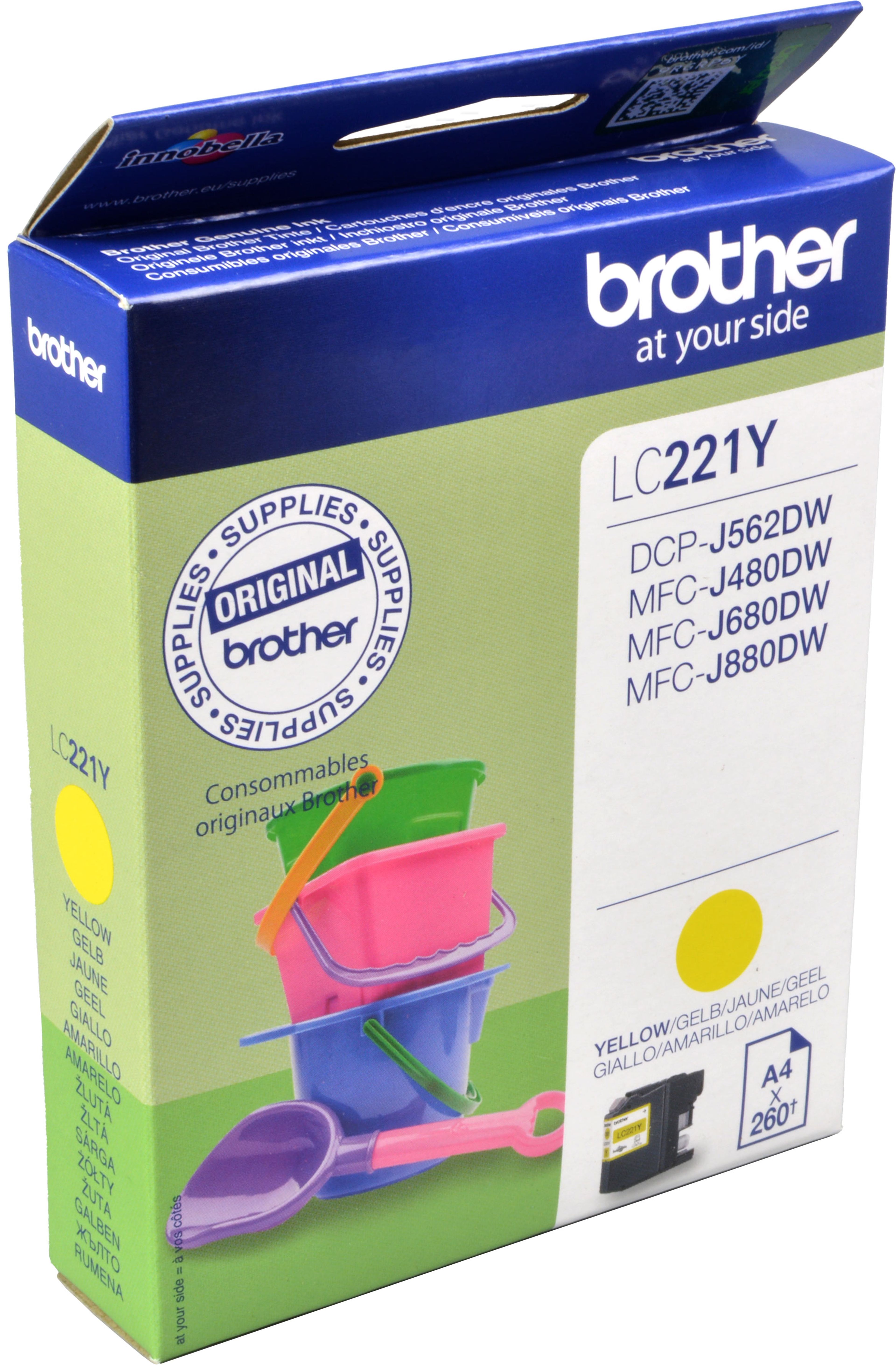 Brother Tinte LC-221Y yellow
