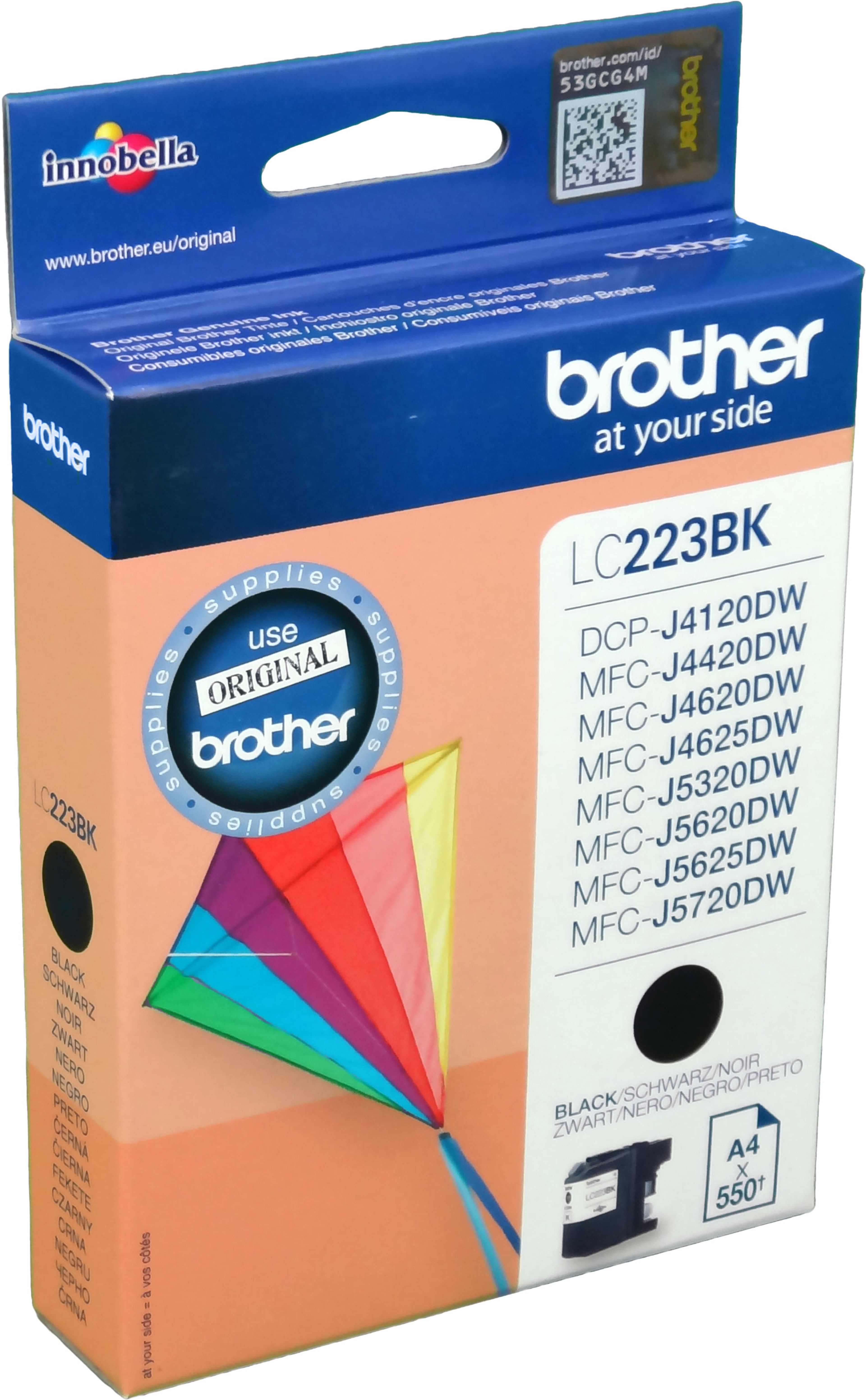 Brother Tinte LC-223BK schwarz