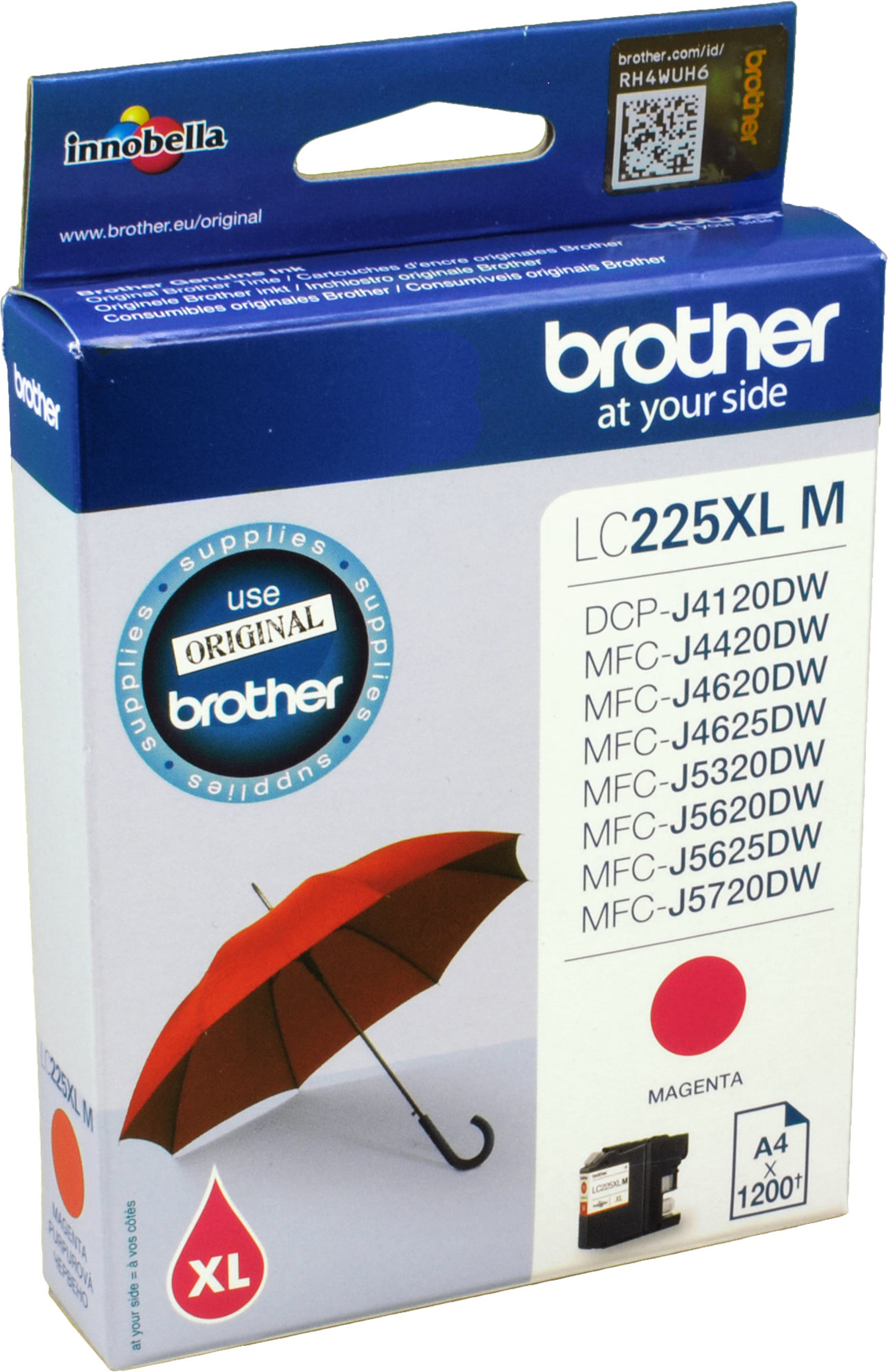 Brother Tinte LC-225XLM magenta