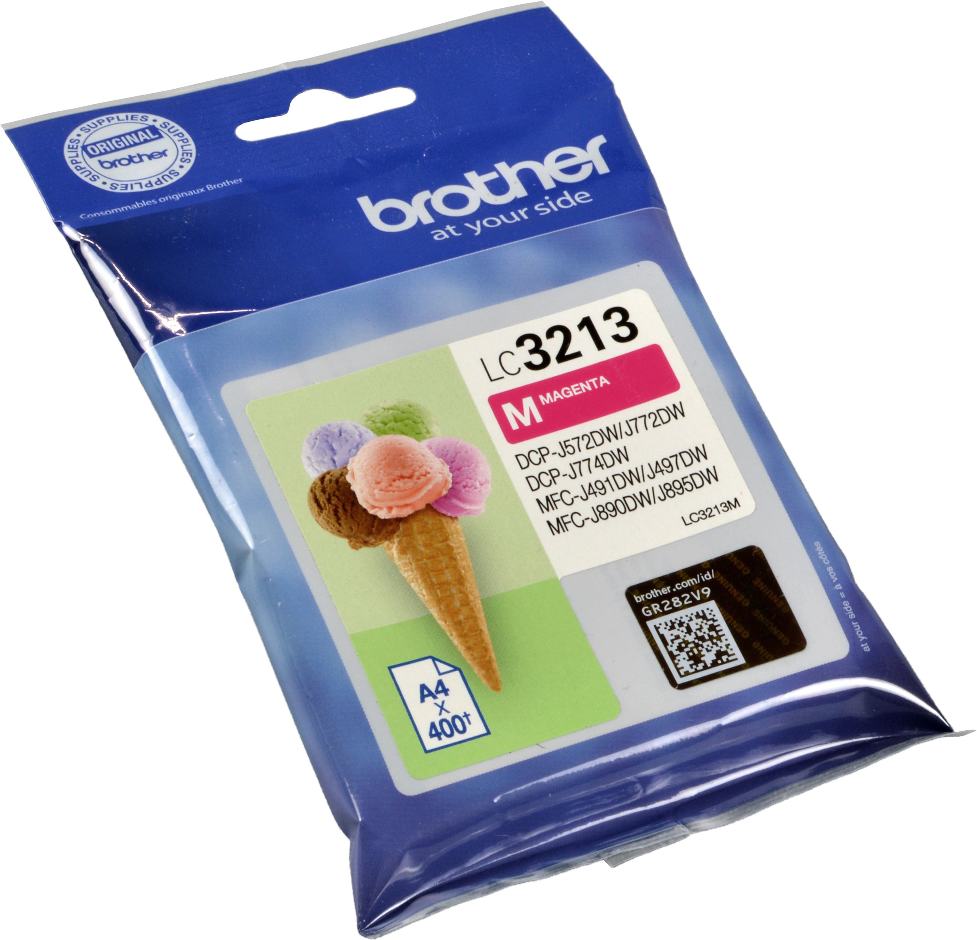 Brother Tinte LC-3213M magenta