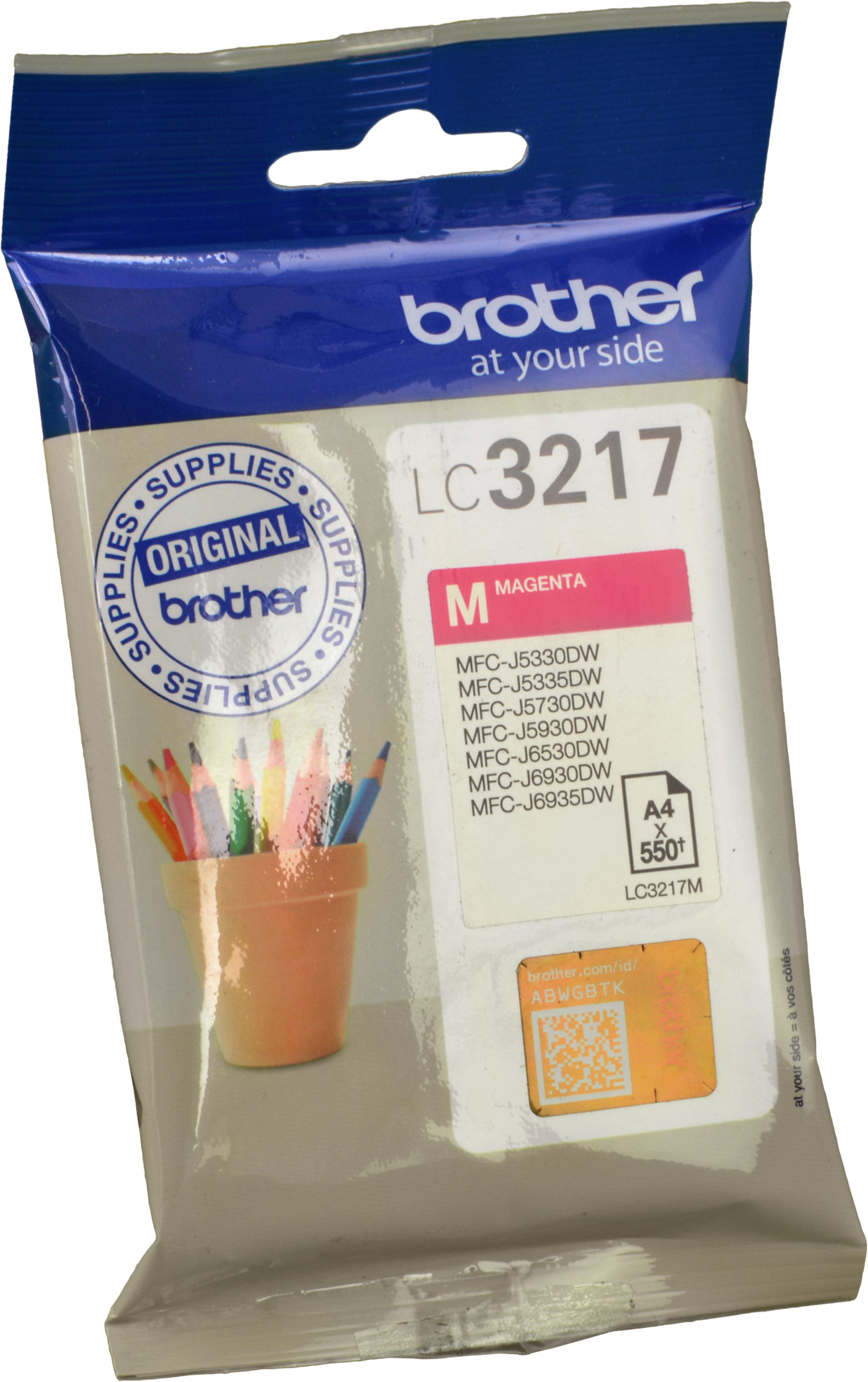 Brother Tinte LC-3217M magenta
