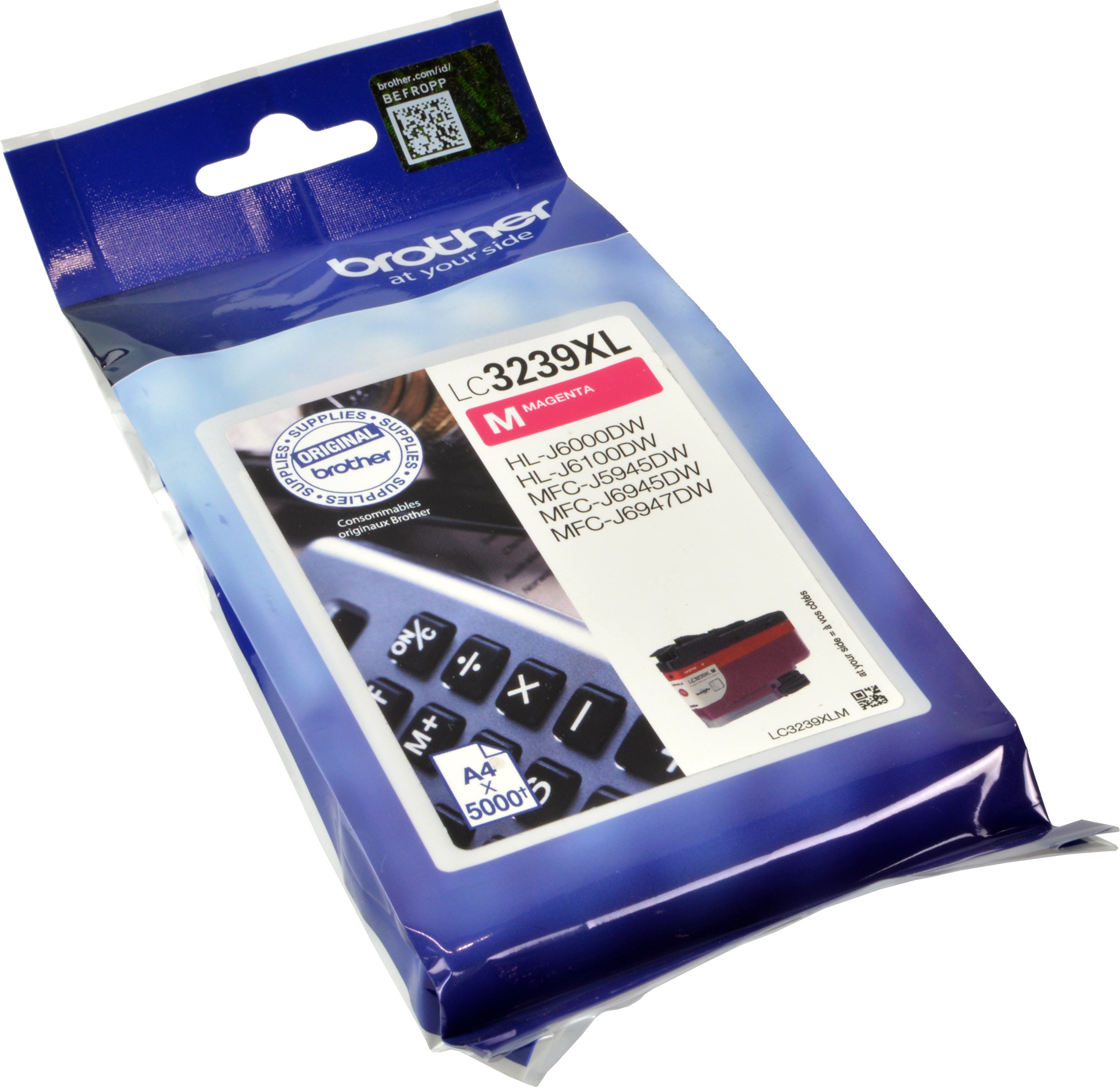Brother Tinte LC-3239XLM magenta