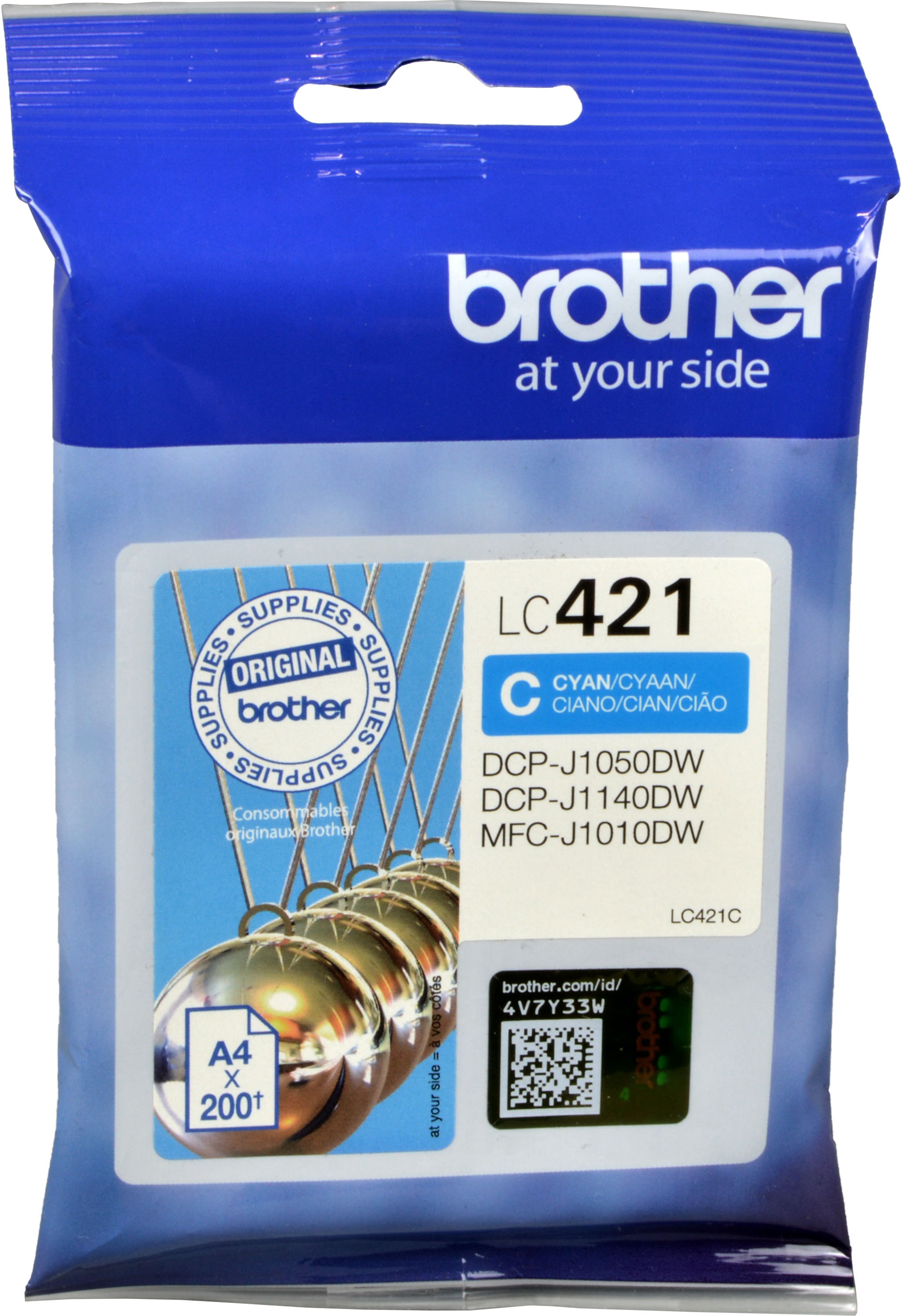 Brother Tinte LC-421C cyan