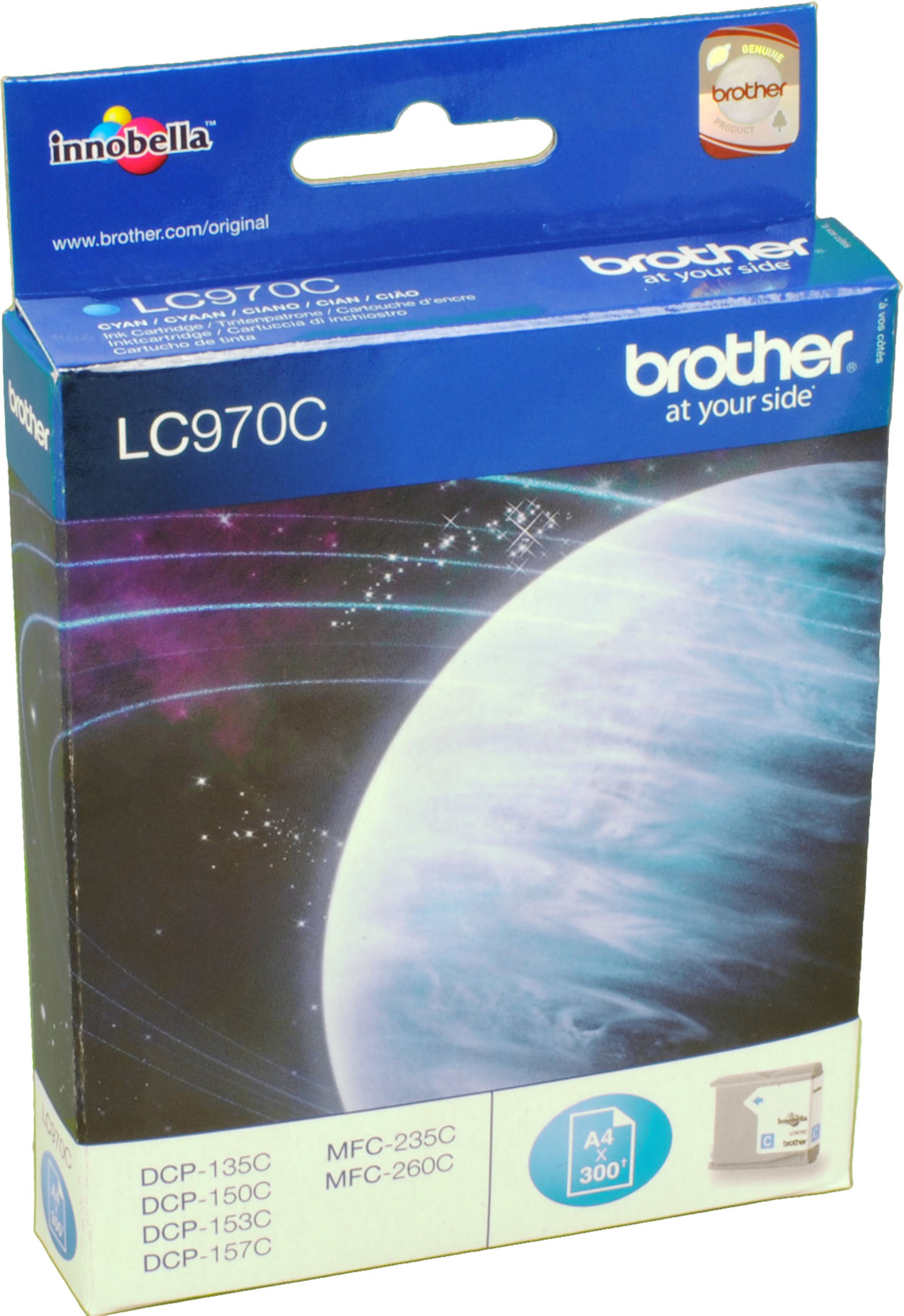 Brother Tinte LC-970C cyan